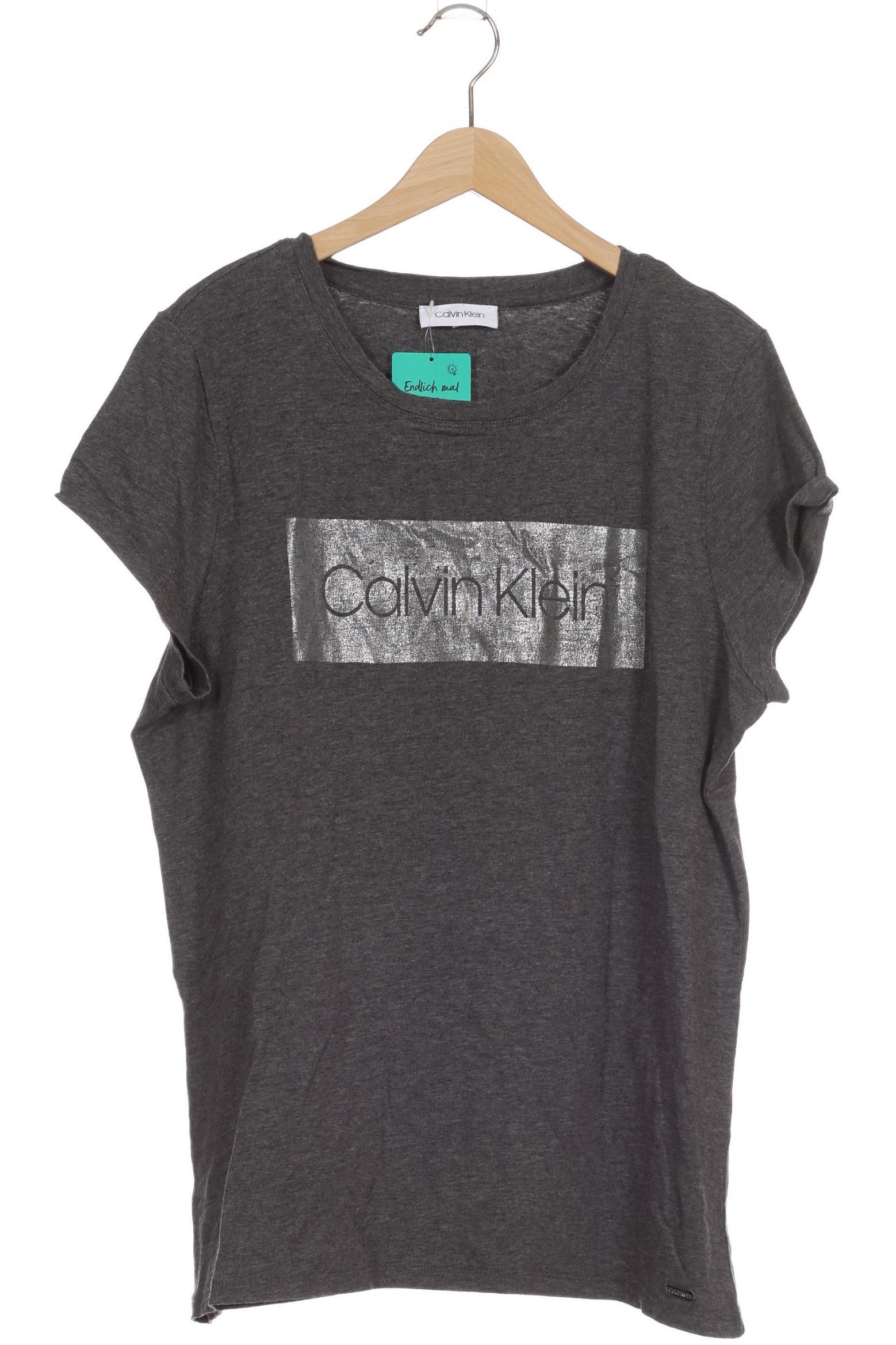 

Calvin Klein Damen T-Shirt, grau, Gr.