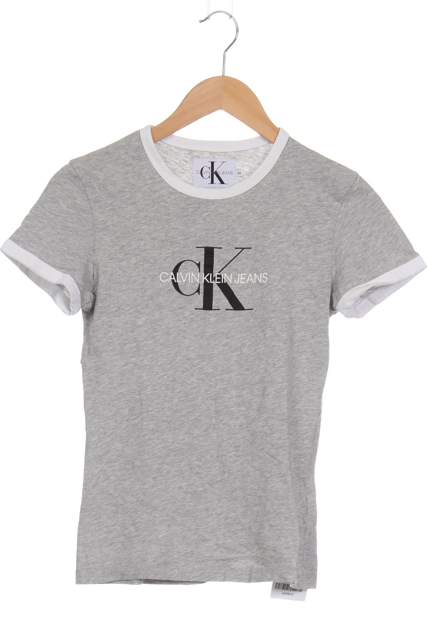 

Calvin Klein Damen T-Shirt, grau, Gr.