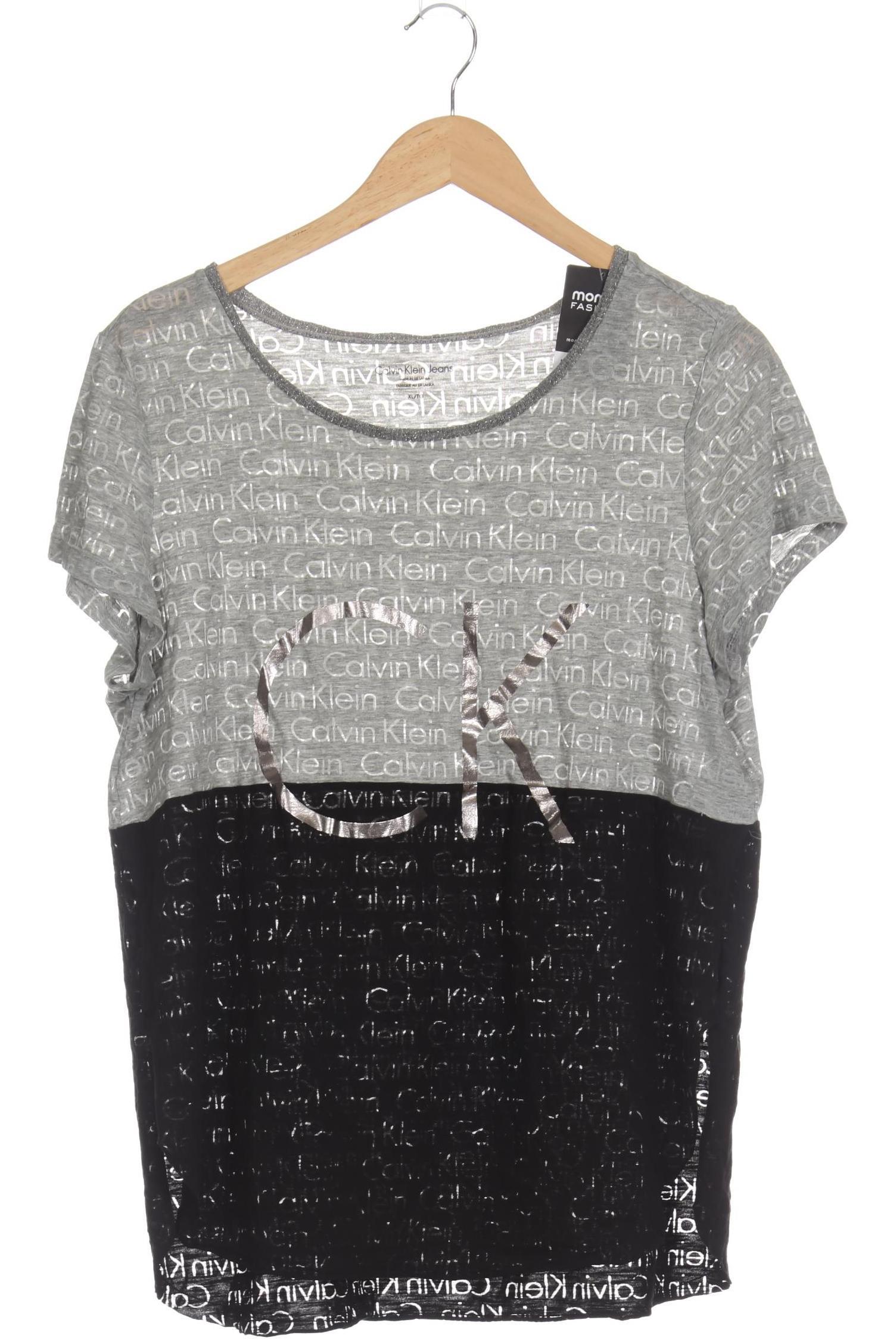 

Calvin Klein Damen T-Shirt, grau, Gr.