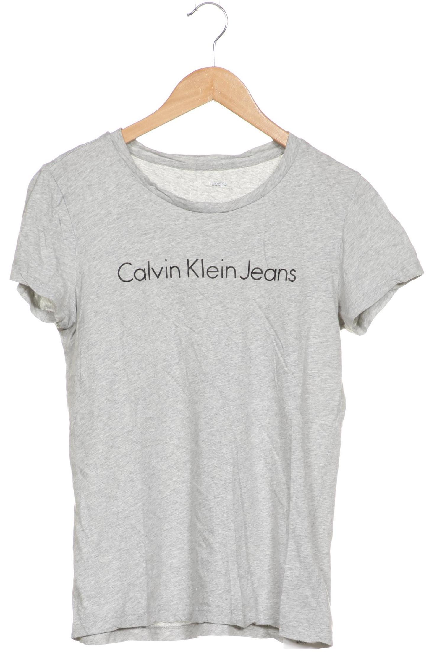 

Calvin Klein Damen T-Shirt, grau, Gr.