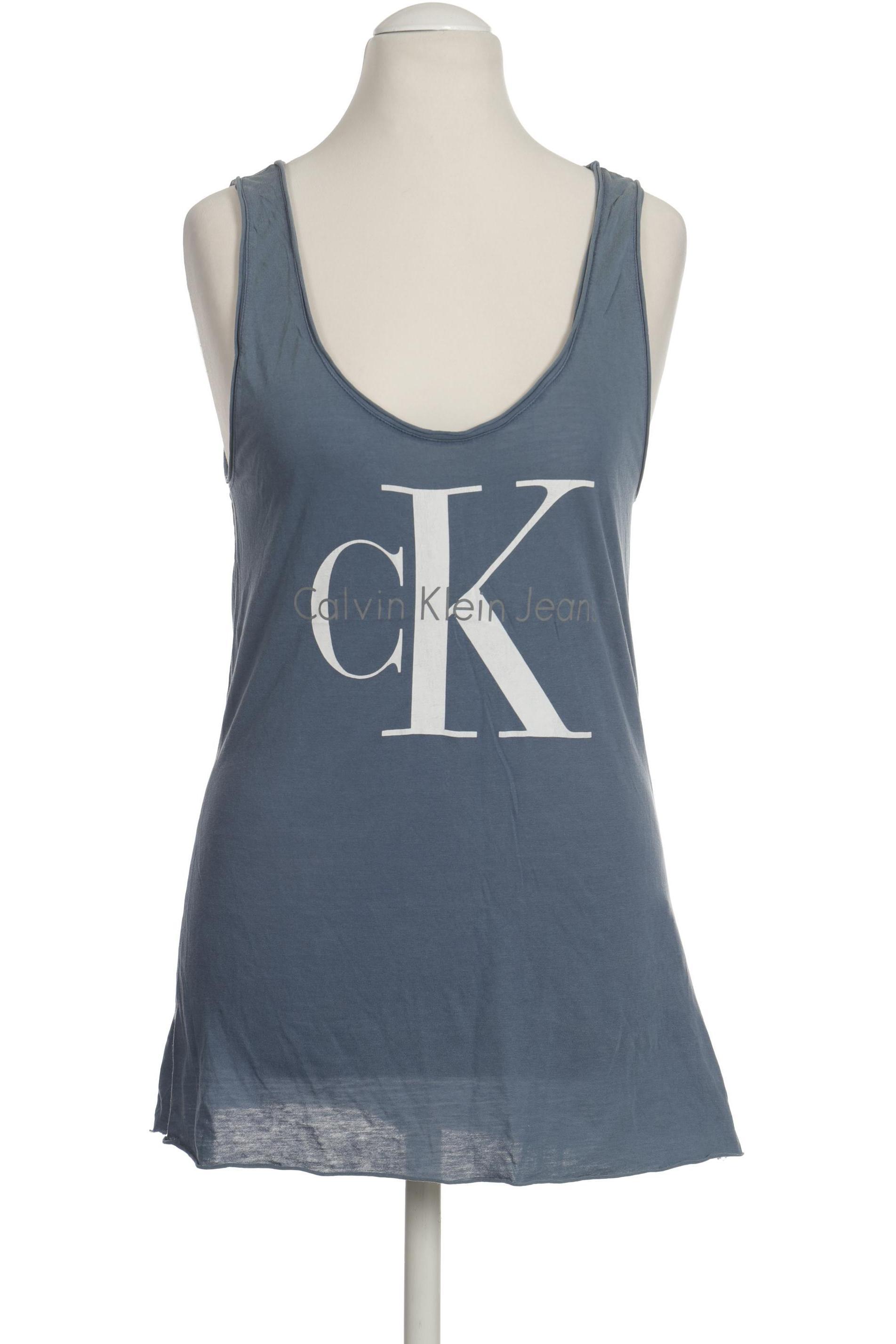 

Calvin Klein Damen Top, blau, Gr.