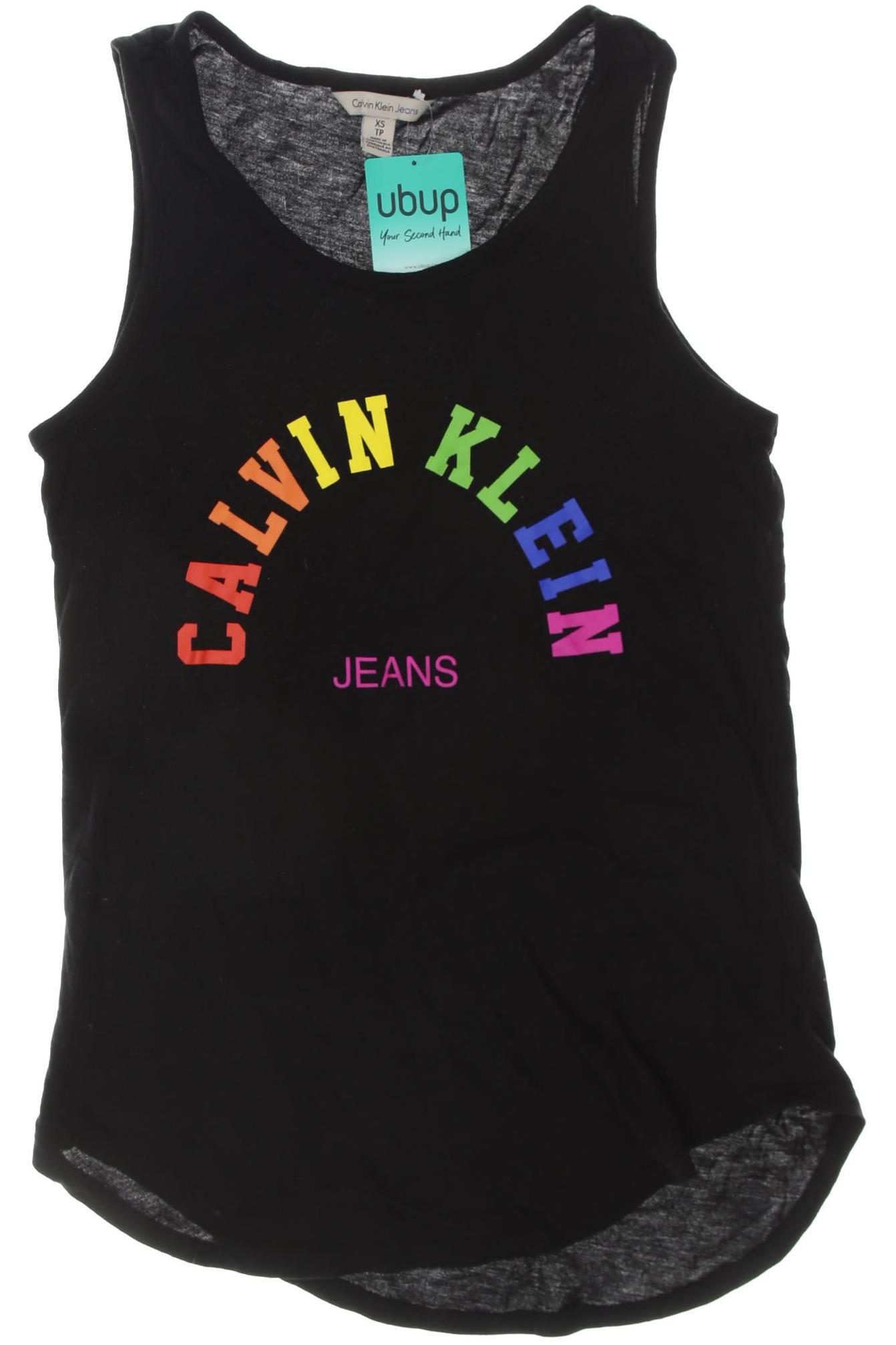 

Calvin Klein Damen Top, schwarz, Gr.