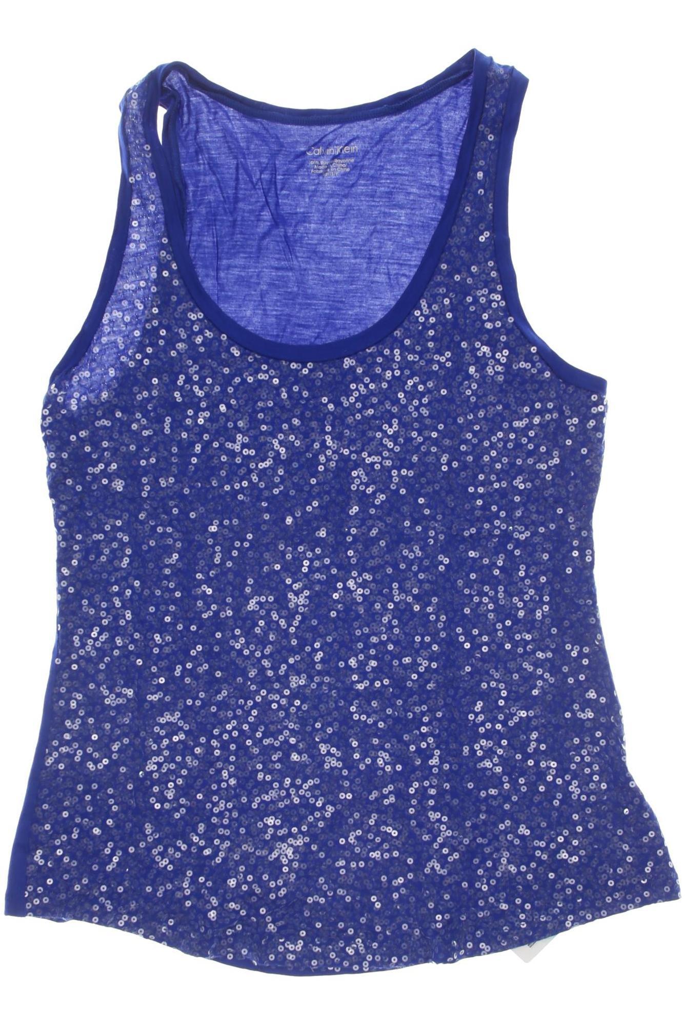 

Calvin Klein Damen Top, blau, Gr.
