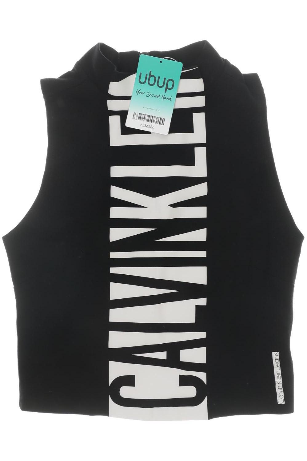 

Calvin Klein Damen Top, schwarz, Gr.