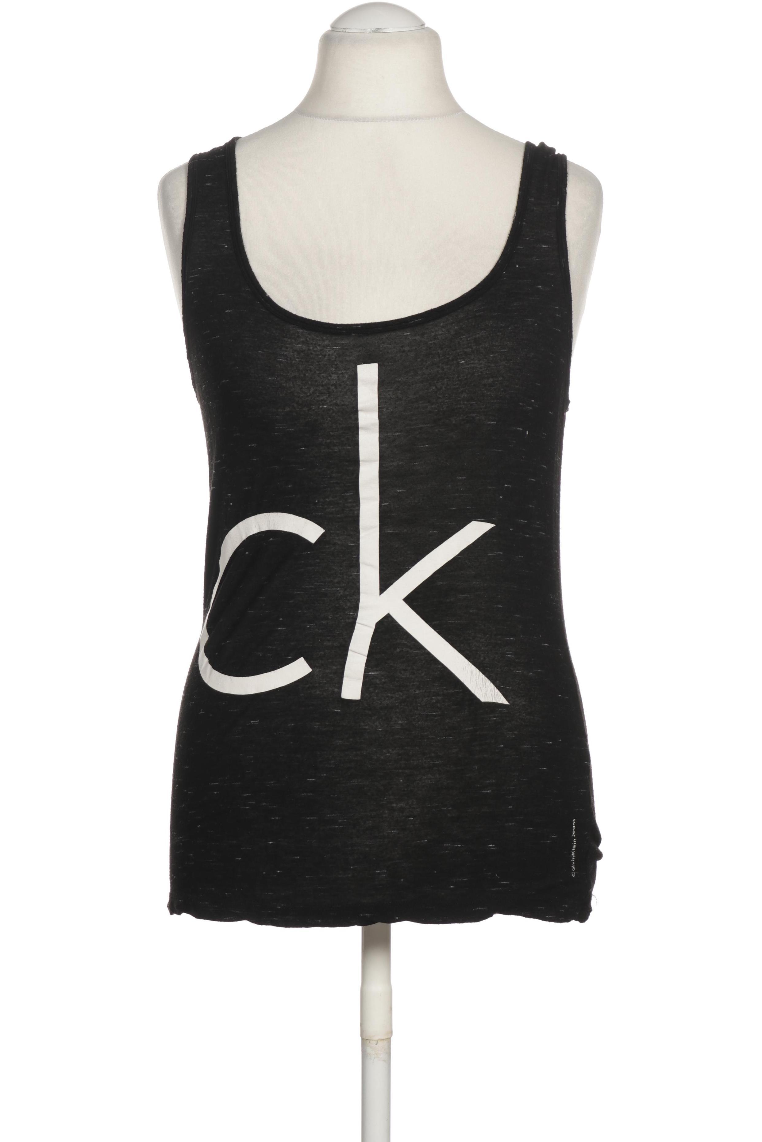 

Calvin Klein Damen Top, schwarz, Gr.