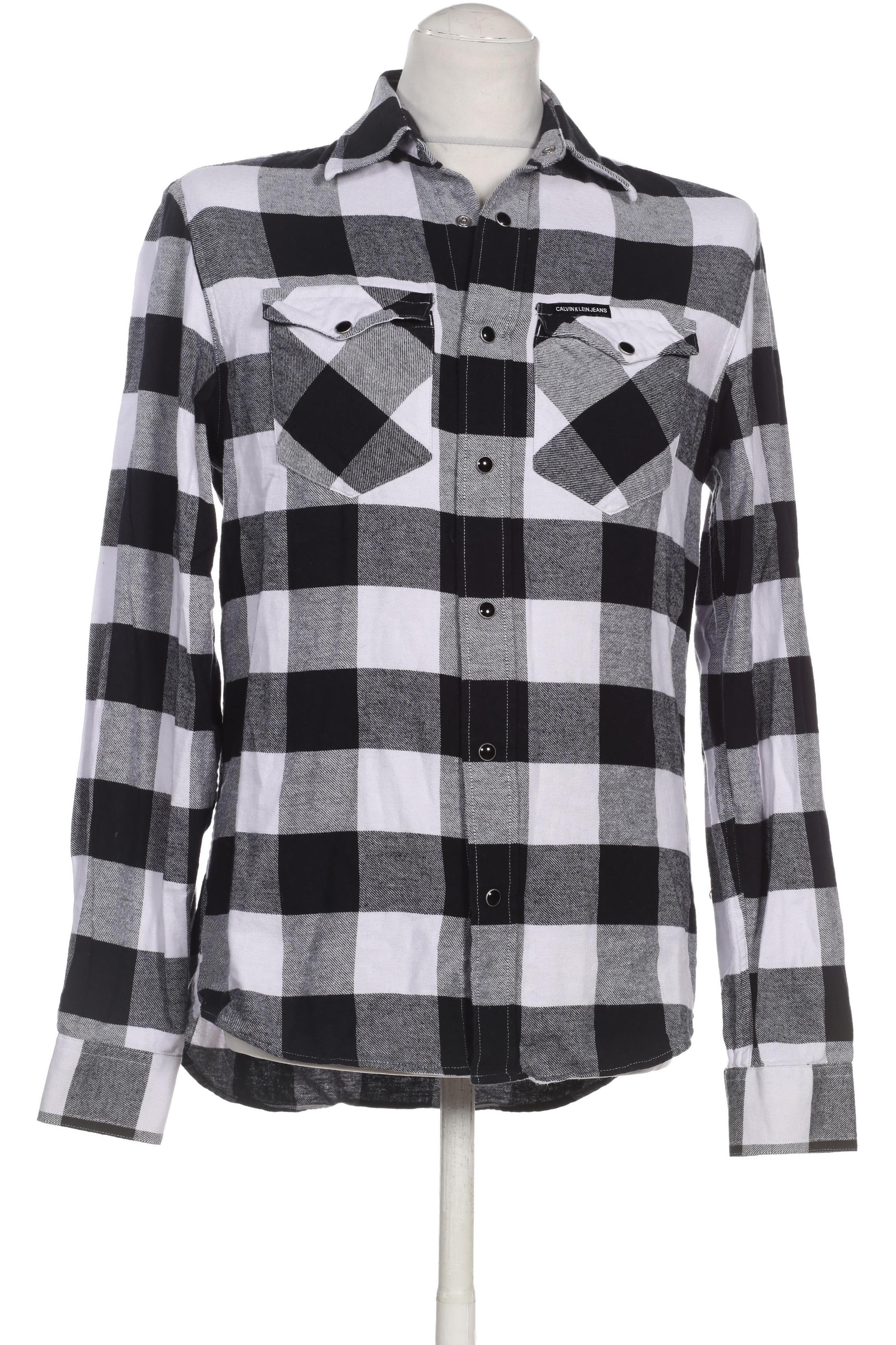 

Calvin Klein Herren Hemd, schwarz, Gr.