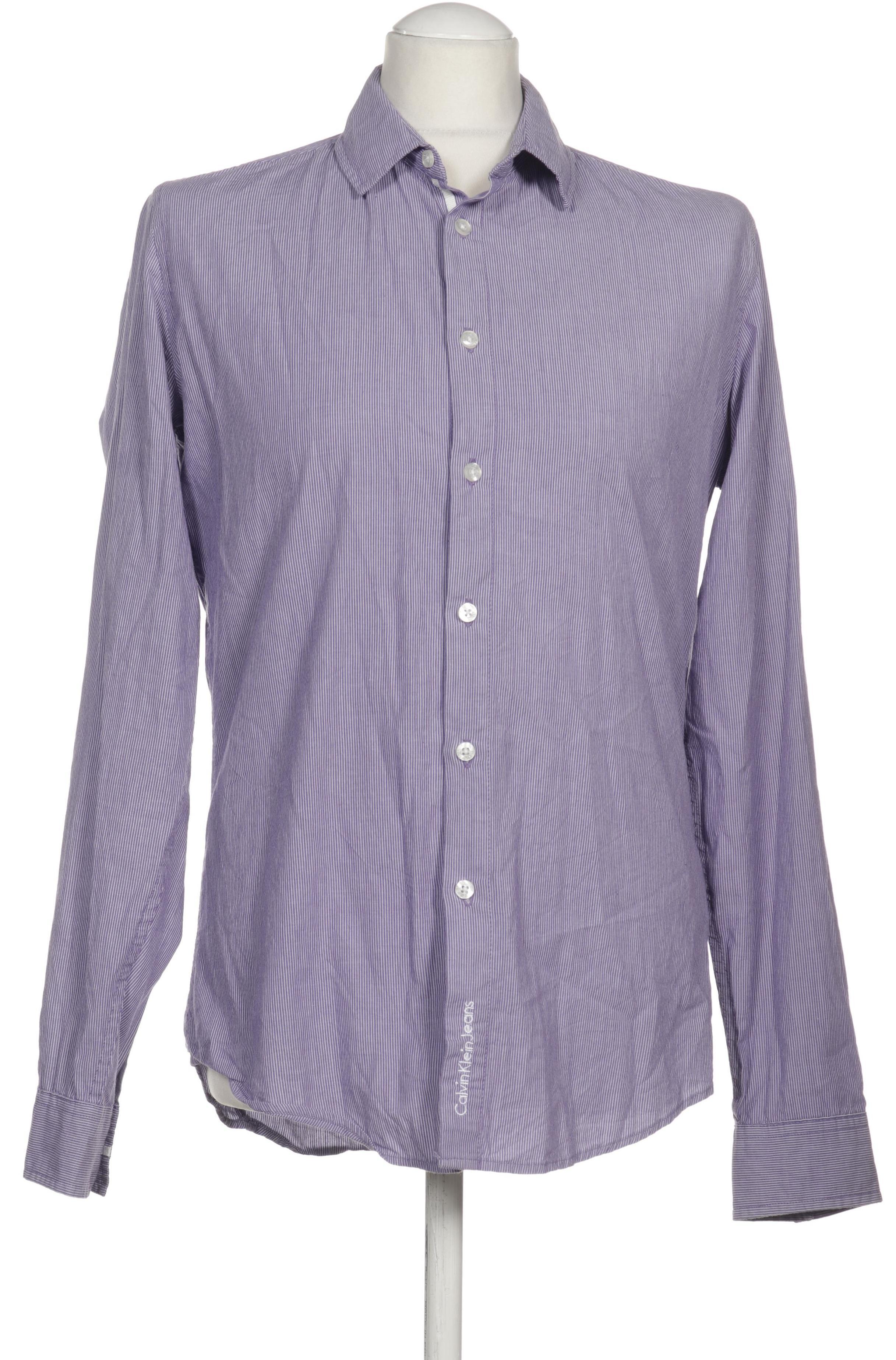 

Calvin Klein Herren Hemd, lila, Gr.
