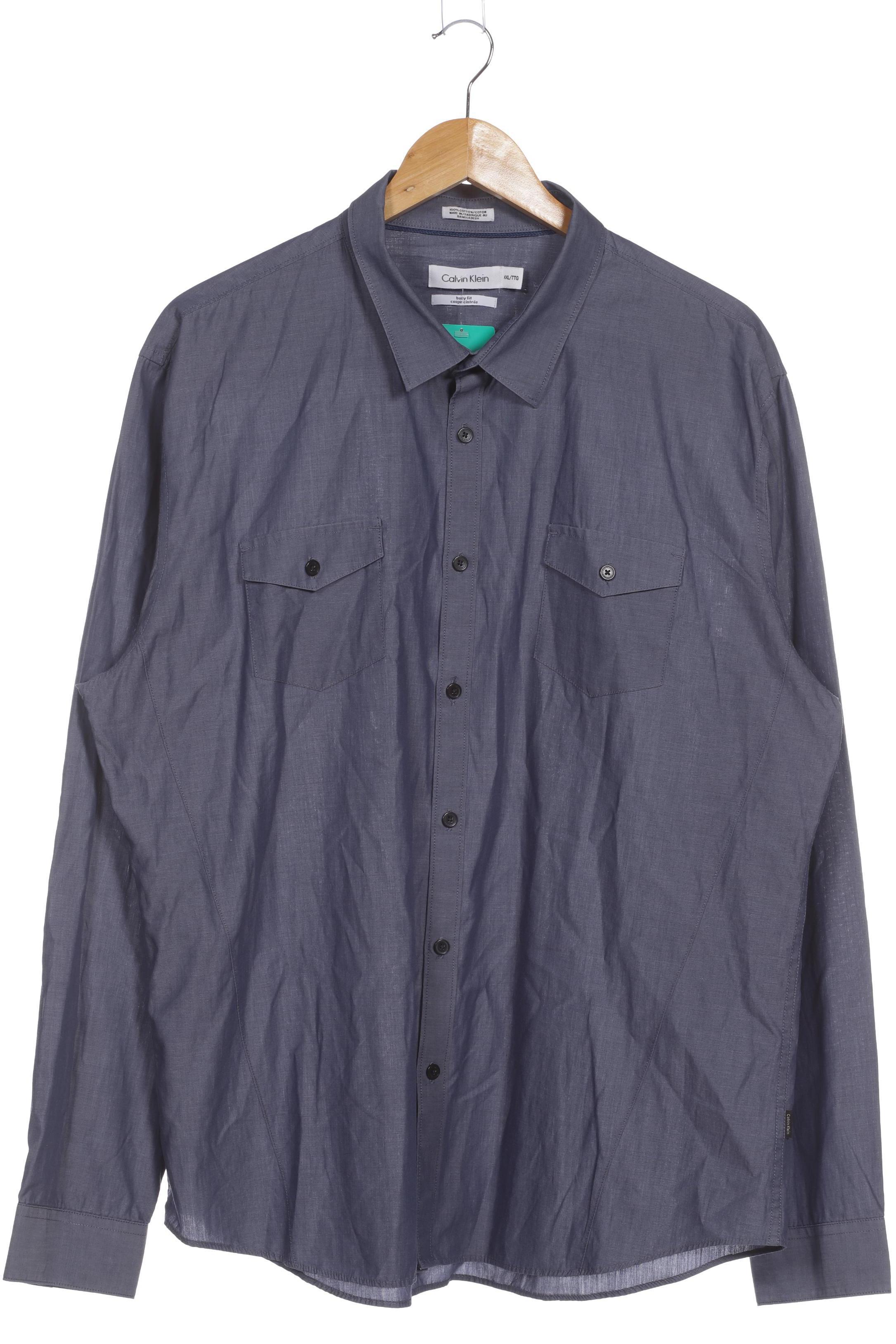 

Calvin Klein Herren Hemd, blau, Gr.