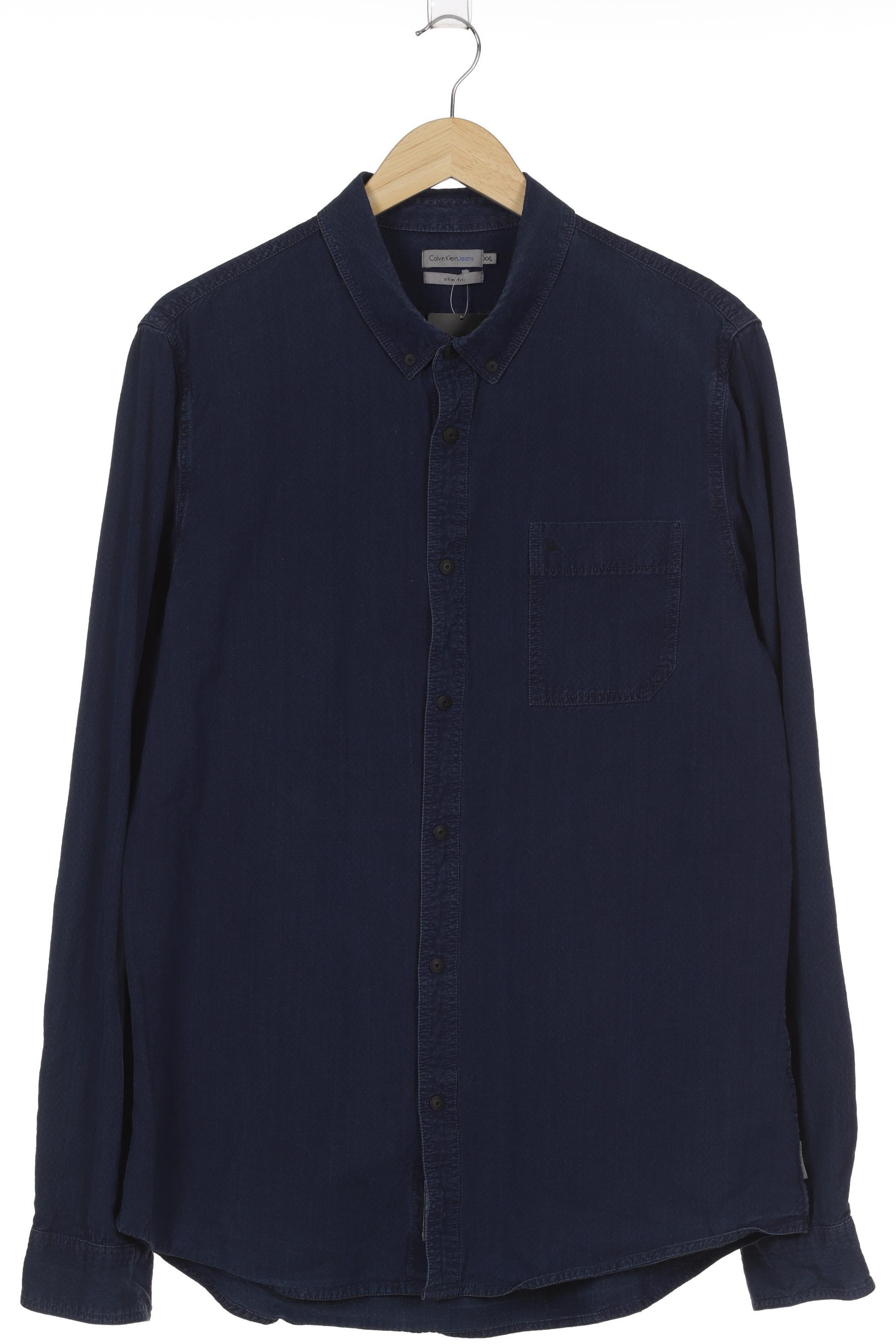 

Calvin Klein Herren Hemd, blau, Gr.