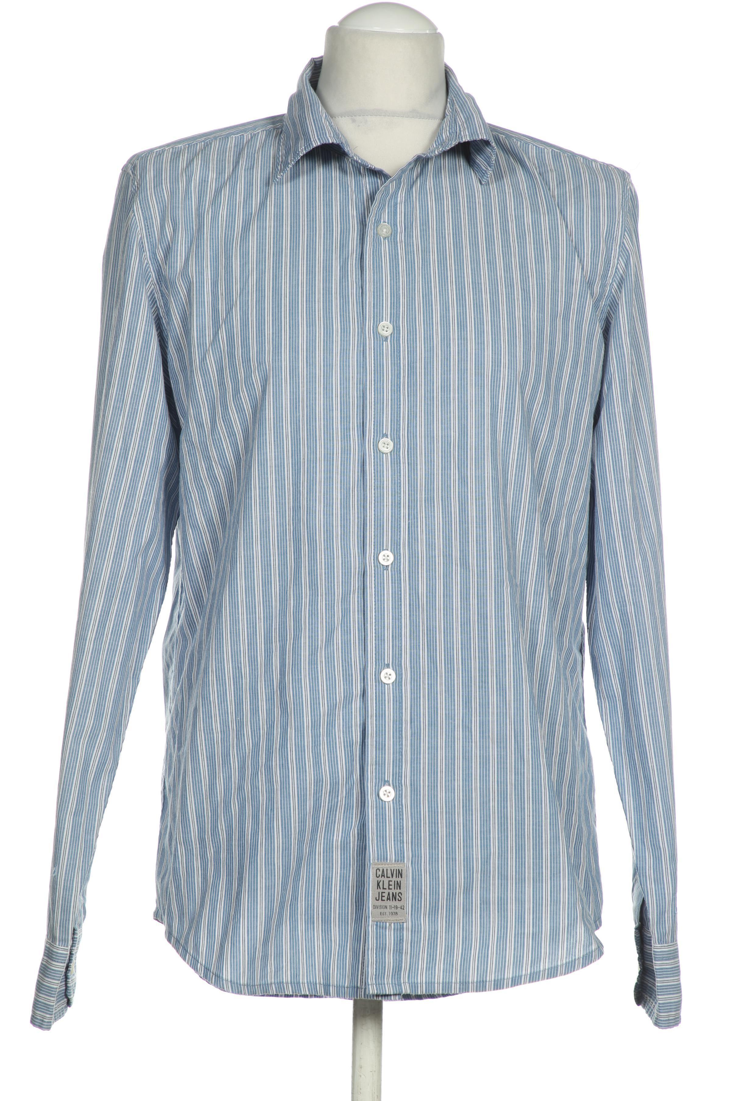 

Calvin Klein Herren Hemd, blau, Gr.