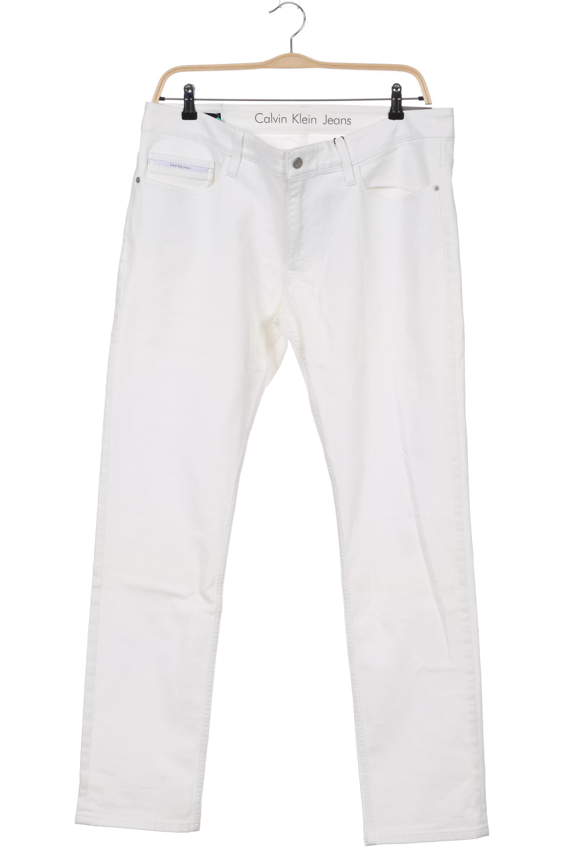 Thumbnail - Calvin Klein Herren Jeans, weiß, Gr. 38