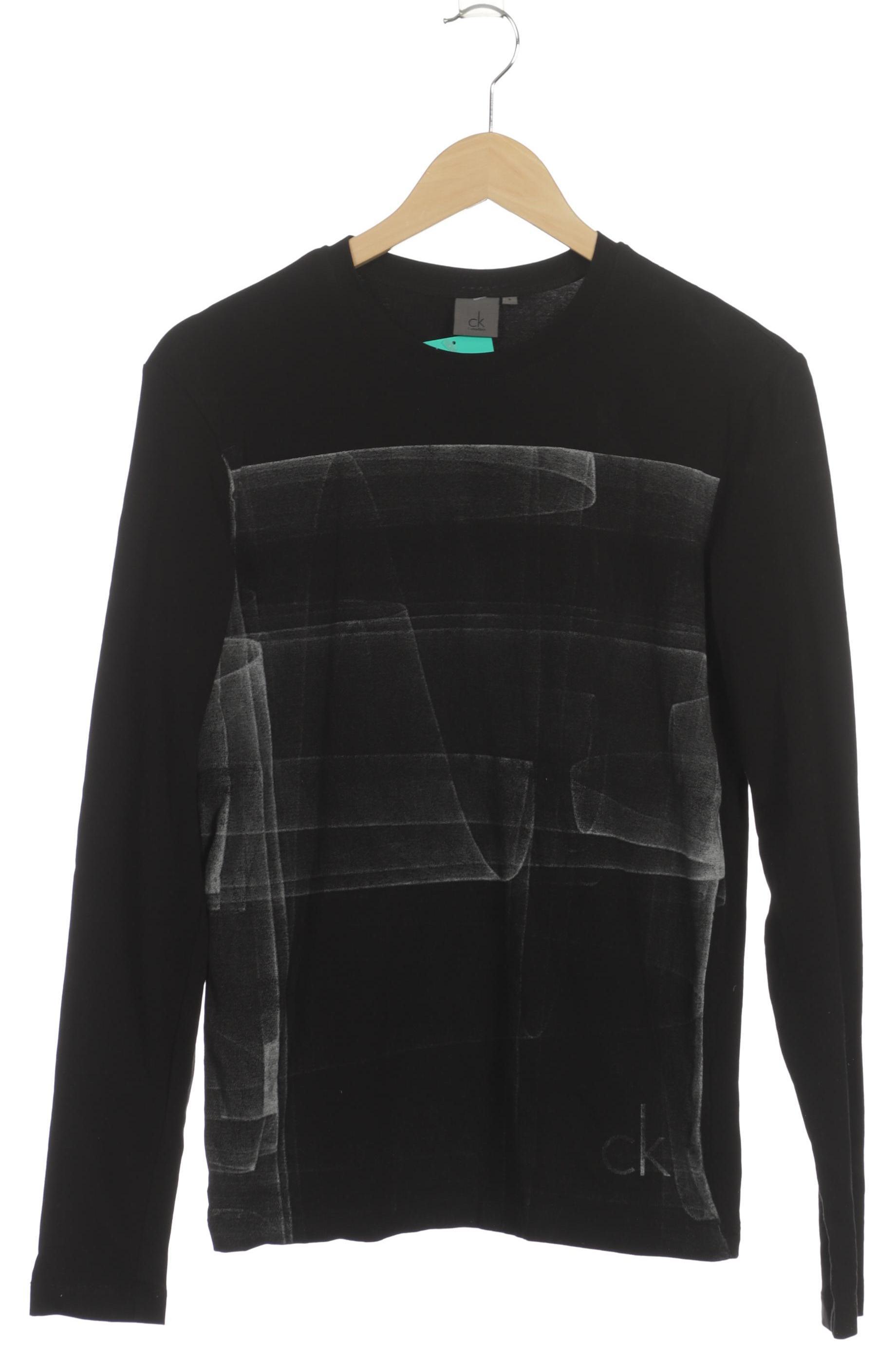 

Calvin Klein Herren Langarmshirt, schwarz, Gr.