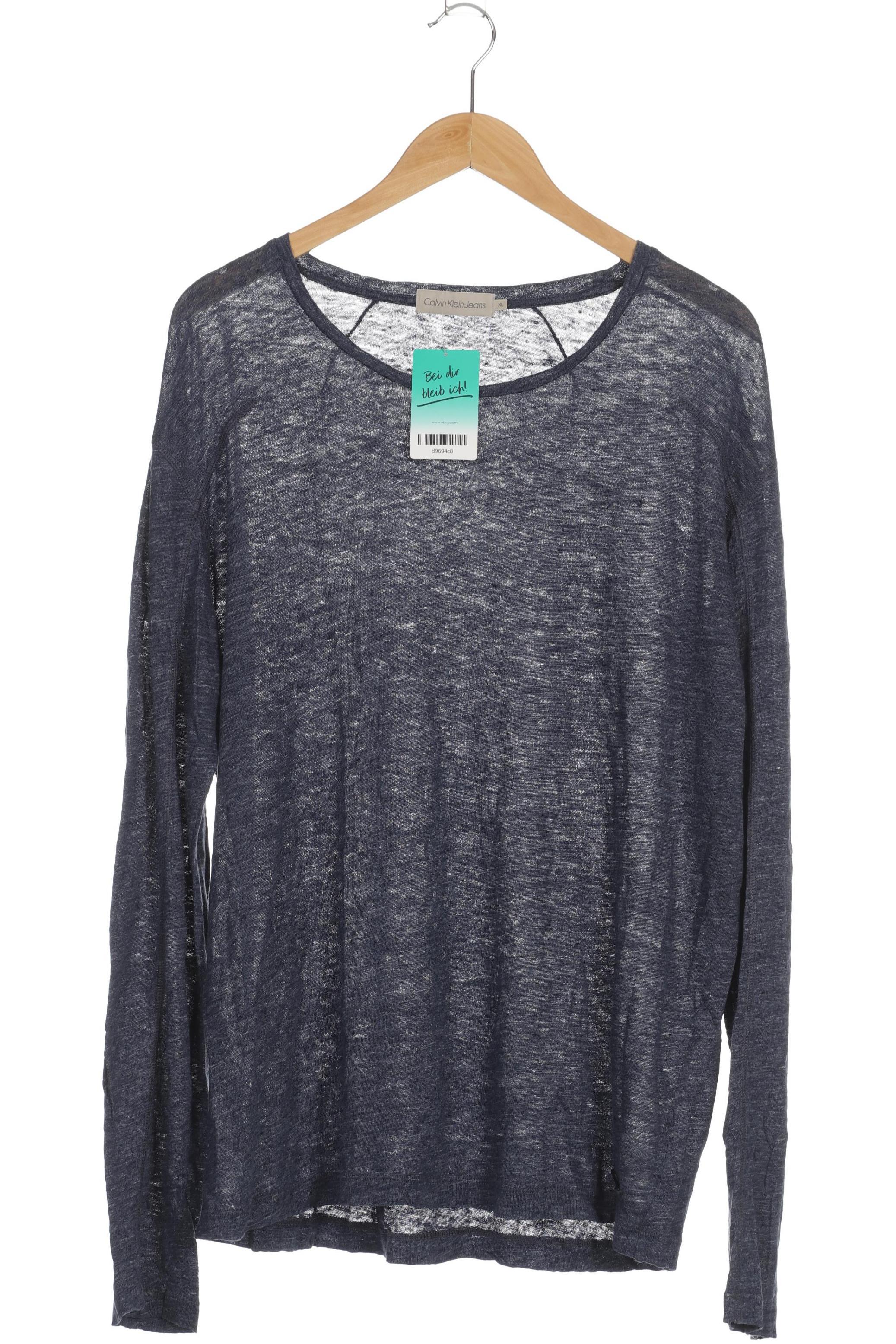 

Calvin Klein Herren Langarmshirt, blau, Gr.