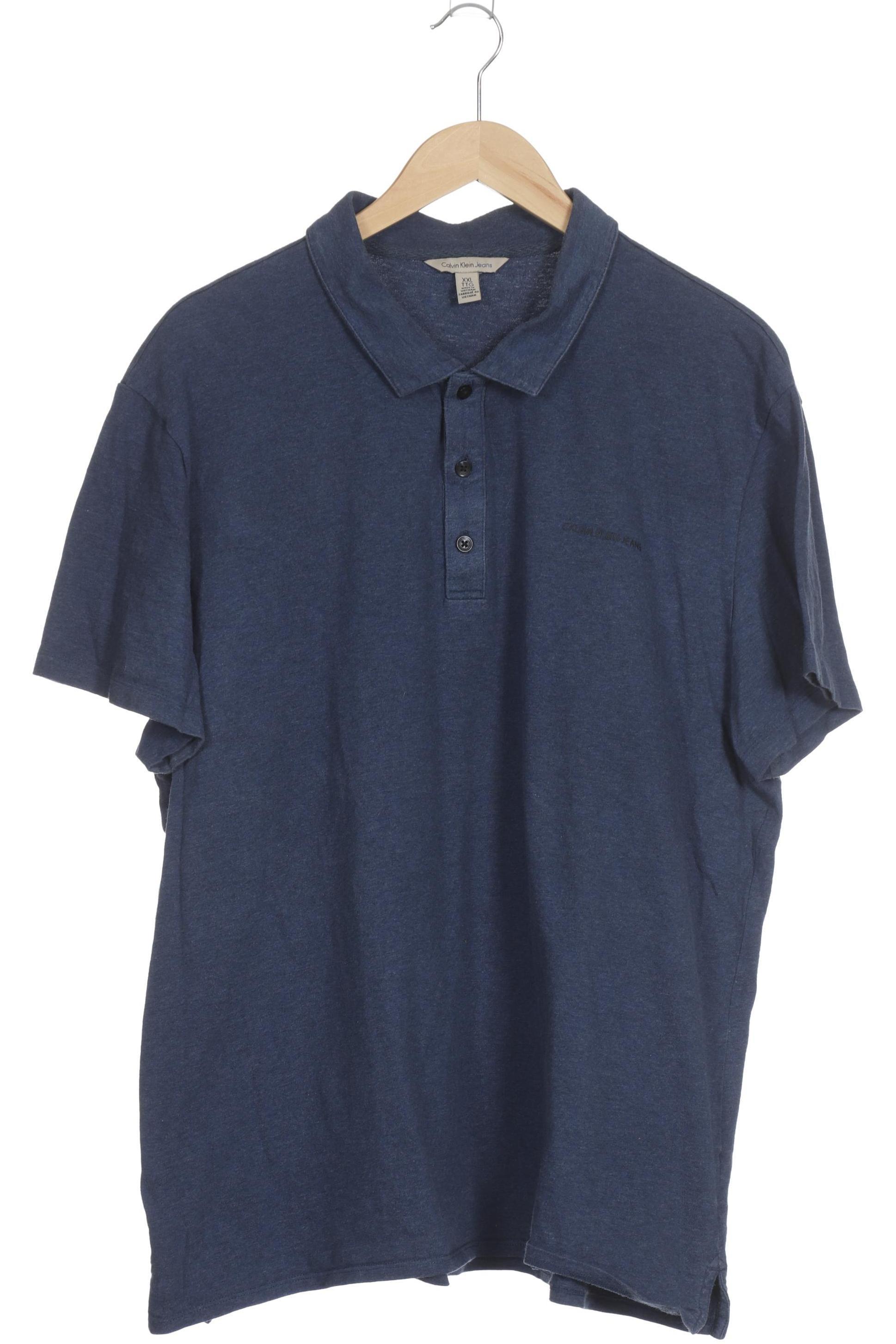 

Calvin Klein Herren Poloshirt, blau, Gr.