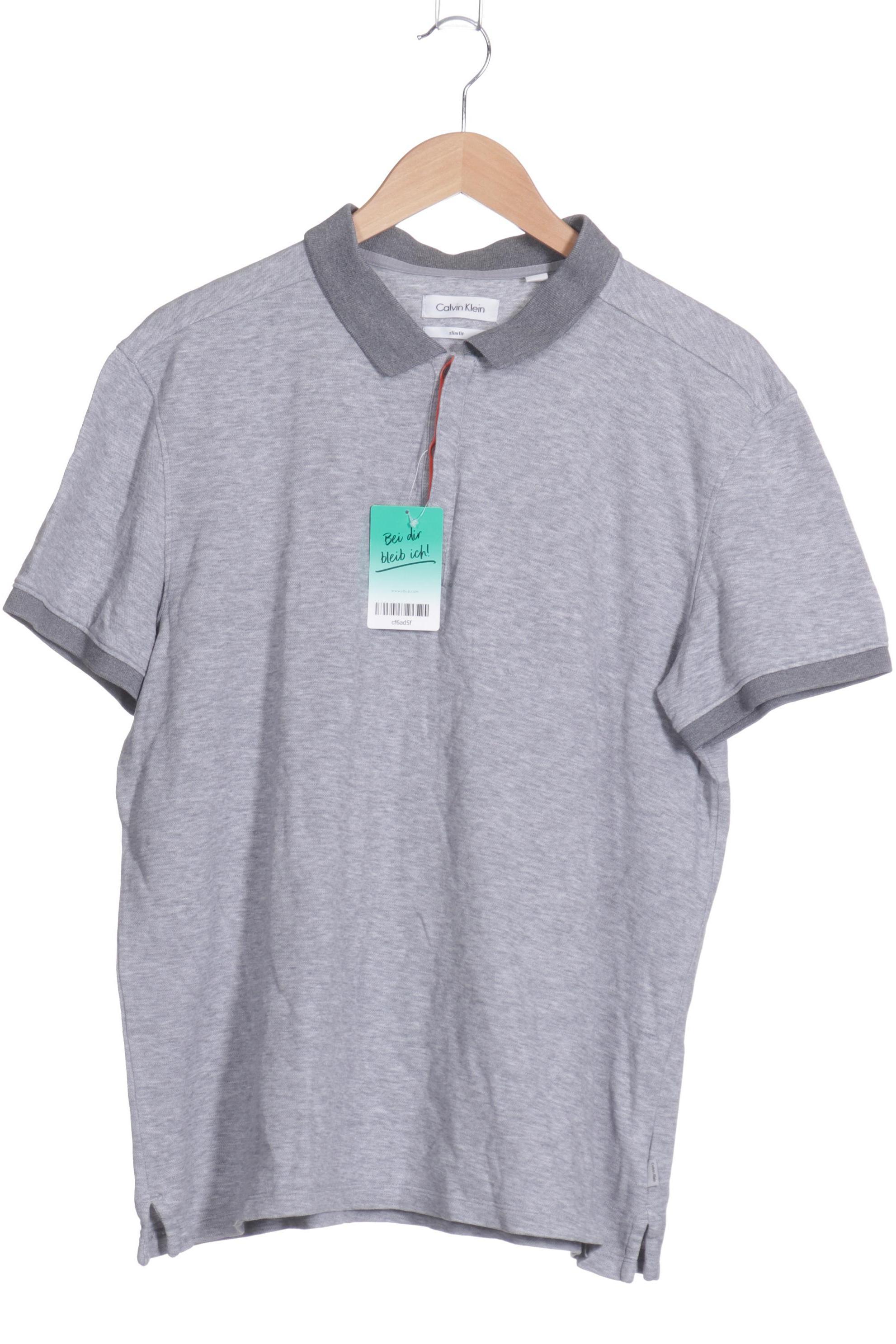 

Calvin Klein Herren Poloshirt, grau, Gr.