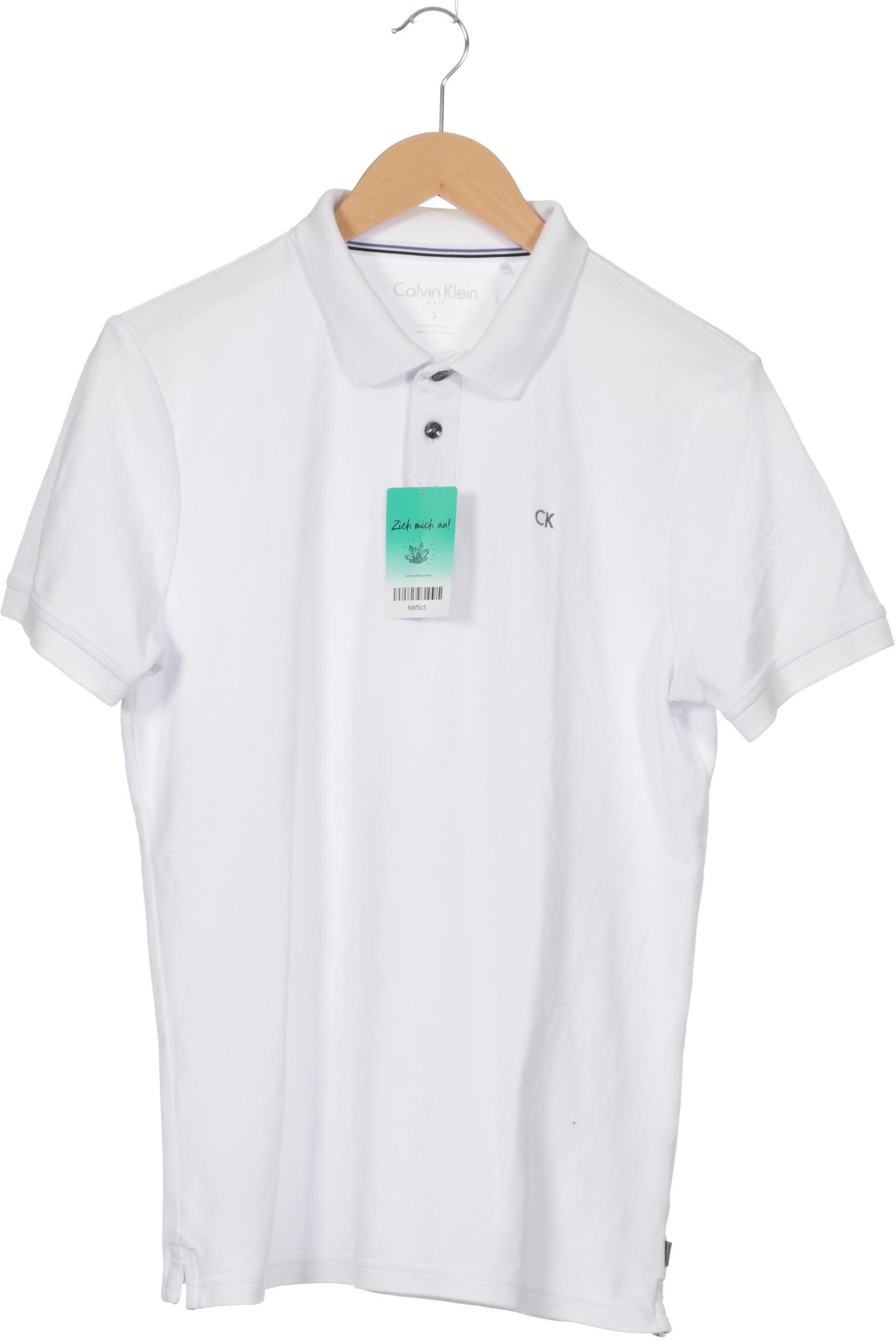 

Calvin Klein Herren Poloshirt, weiß, Gr.