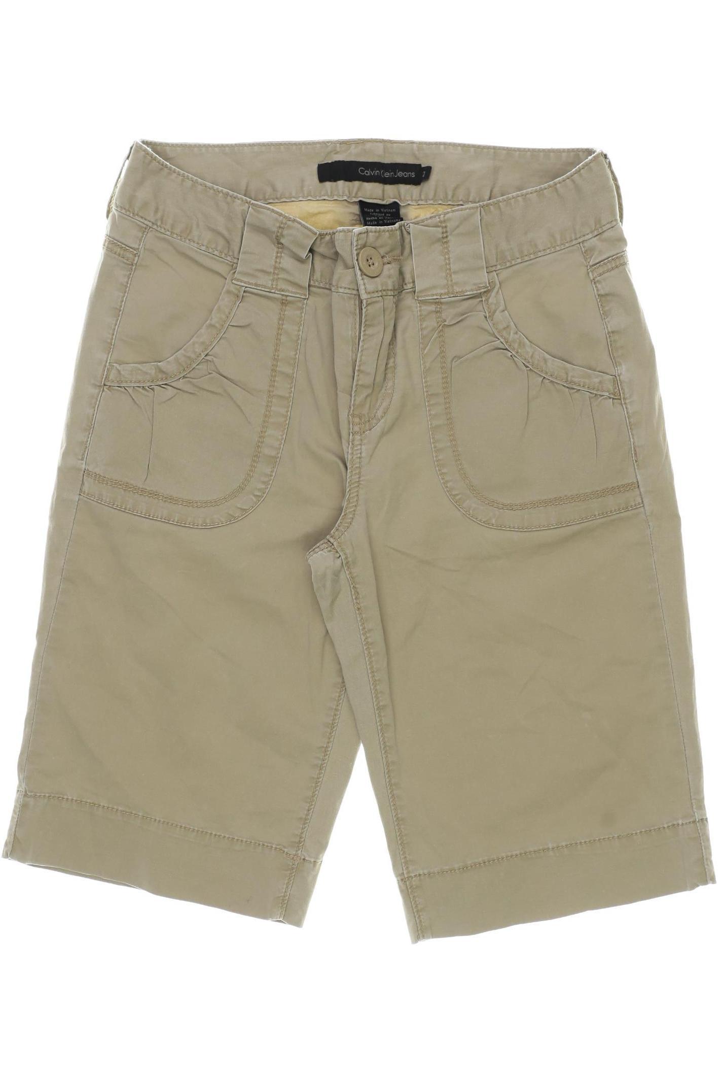 

Calvin Klein Damen Shorts, beige, Gr. 2