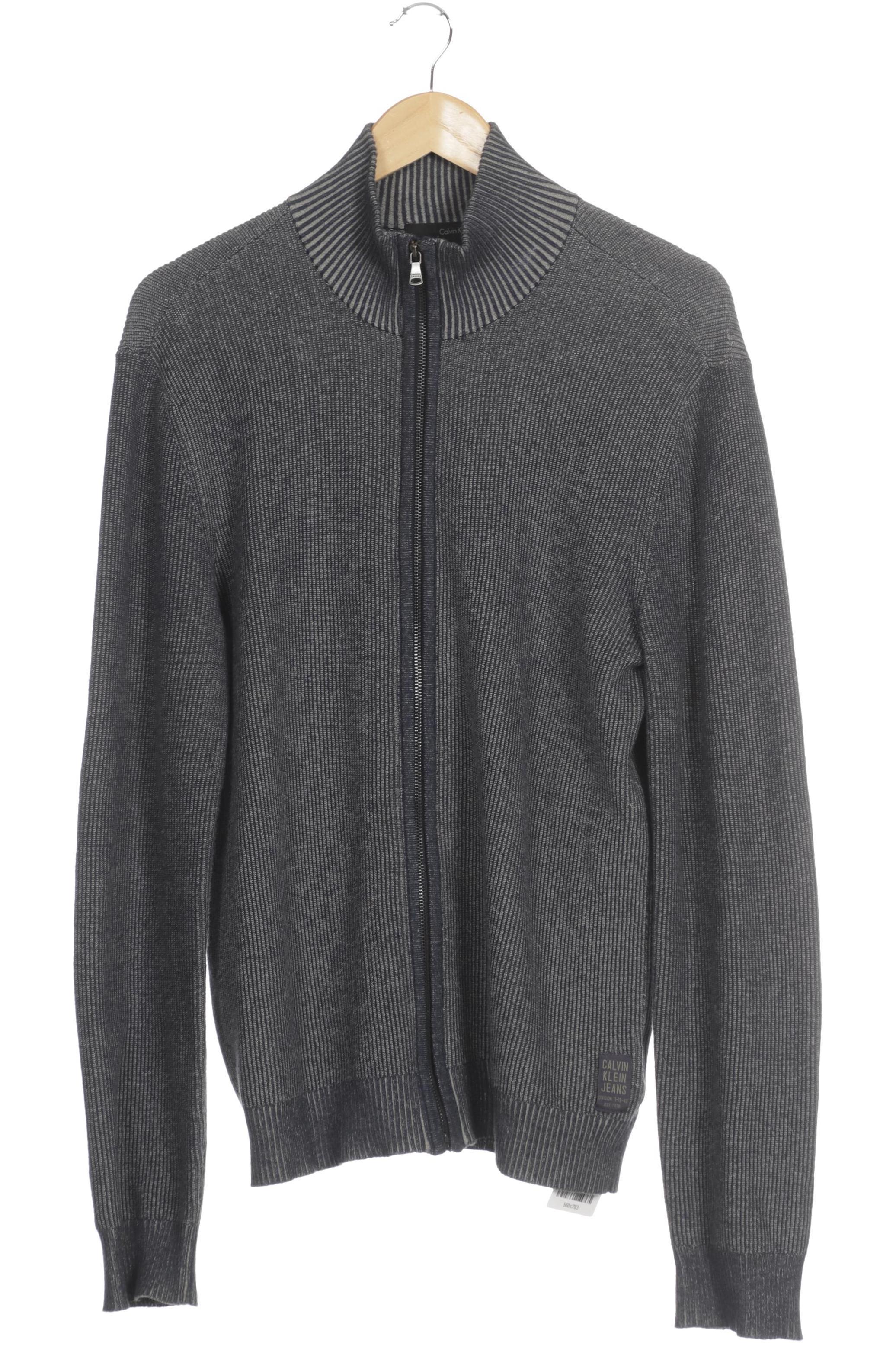 

Calvin Klein Herren Strickjacke, blau, Gr.