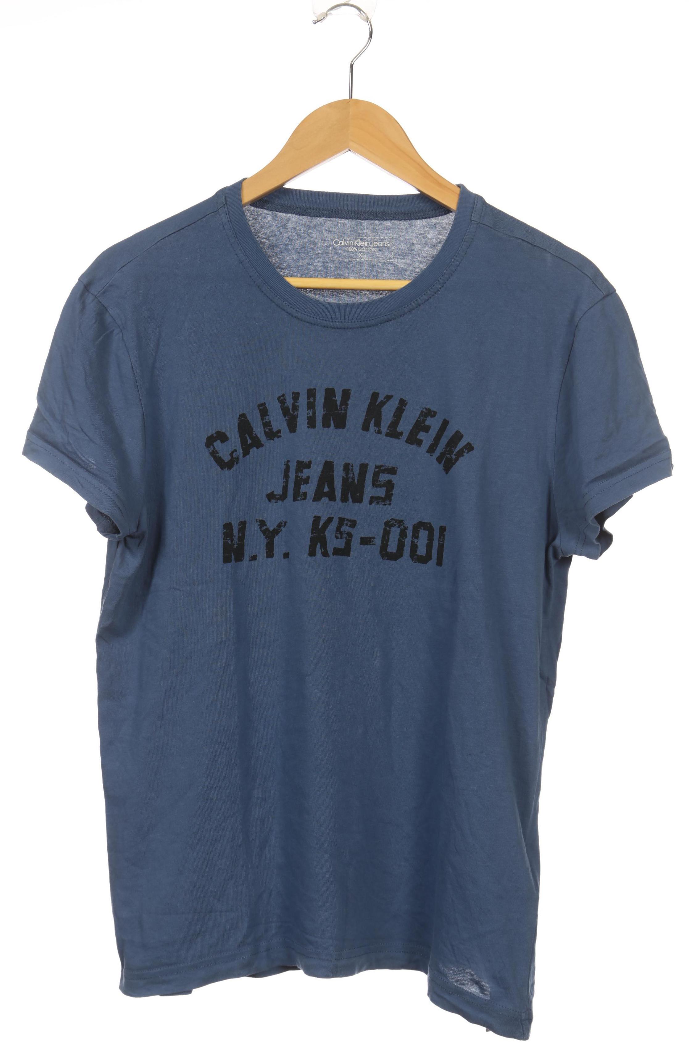 

Calvin Klein Herren T-Shirt, blau, Gr.