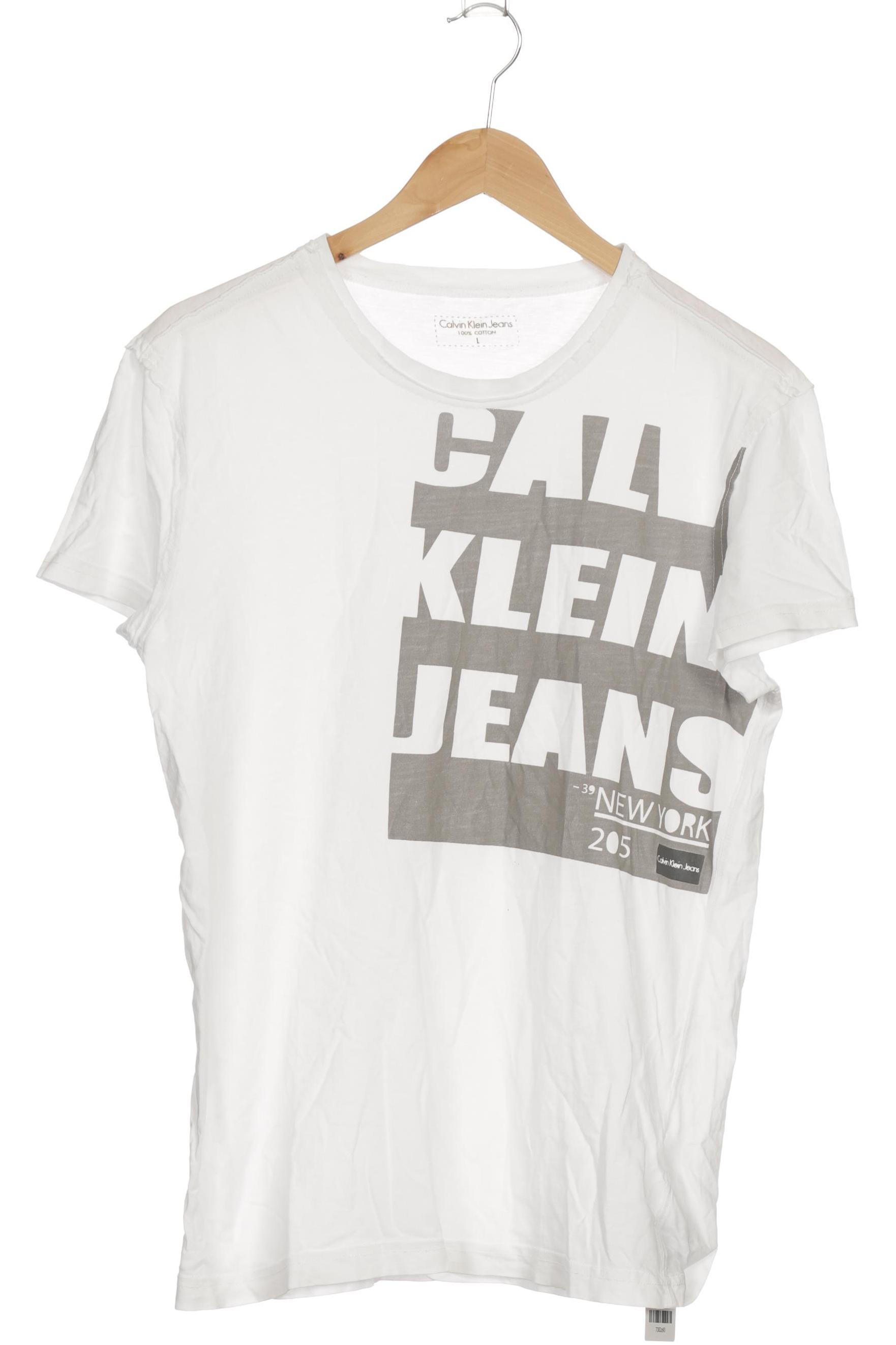 

Calvin Klein Herren T-Shirt, weiß, Gr.