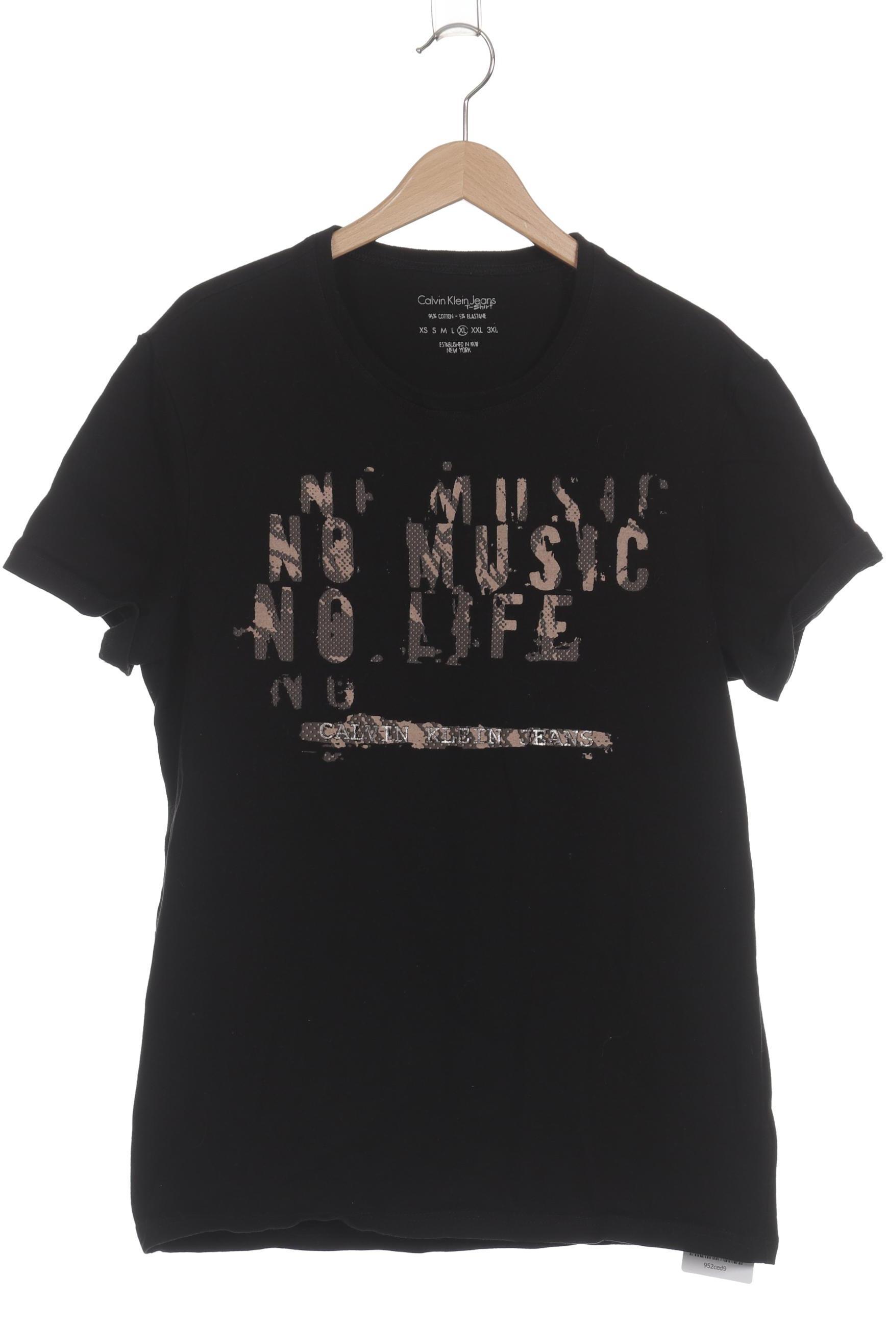 

Calvin Klein Herren T-Shirt, schwarz, Gr.