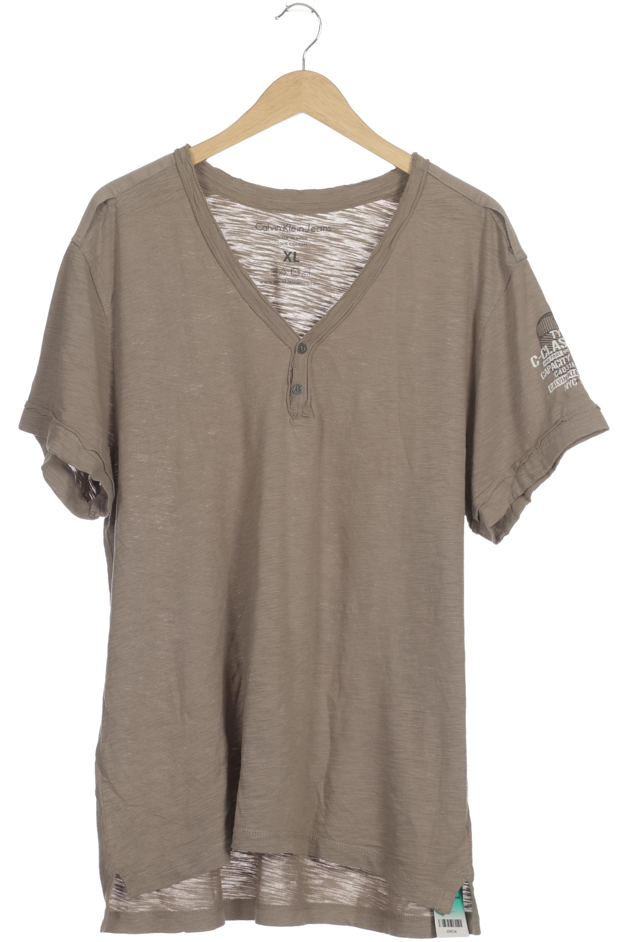

Calvin Klein Herren T-Shirt, braun, Gr.