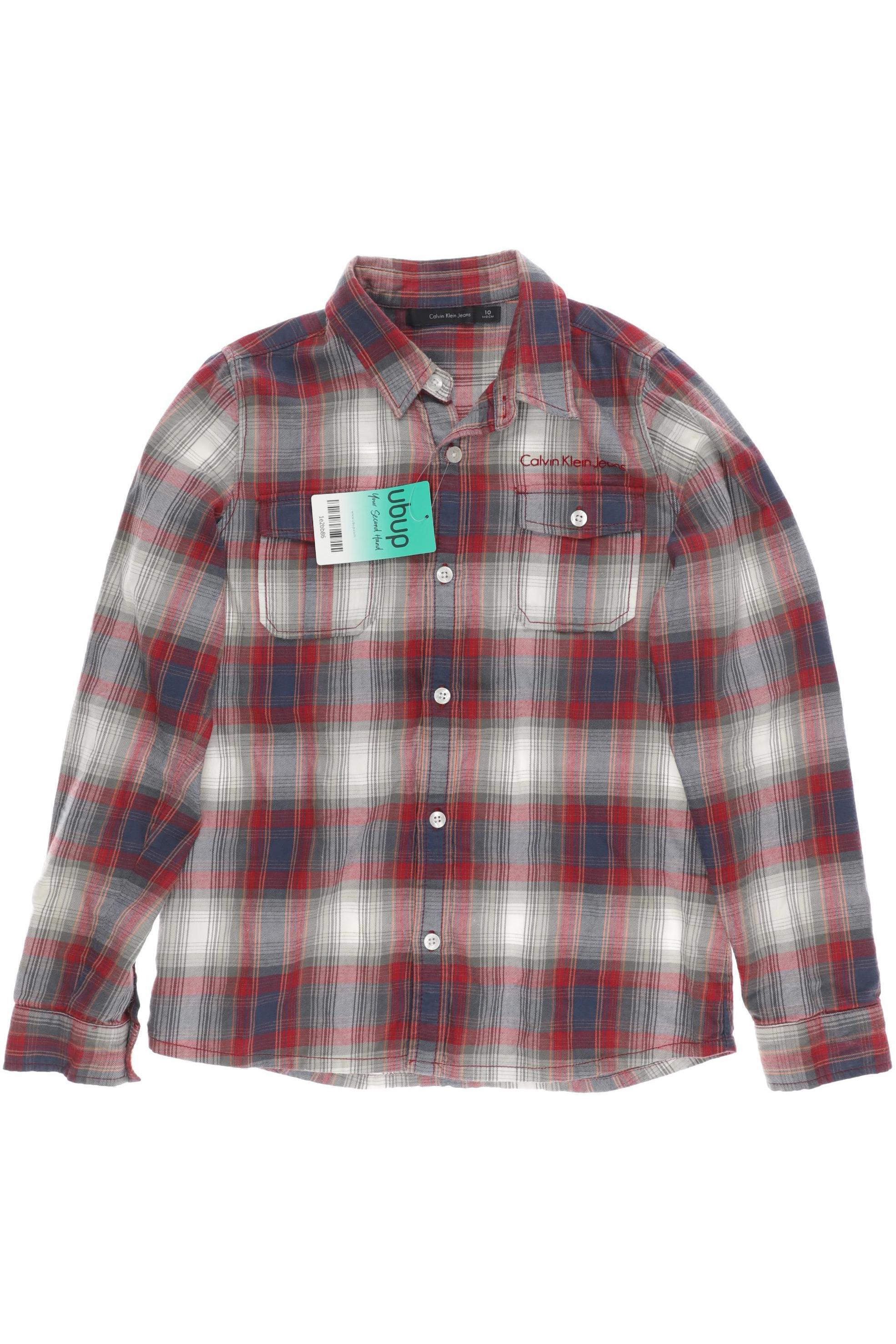 

Calvin Klein Jungen Hemd, grau, Gr. 140