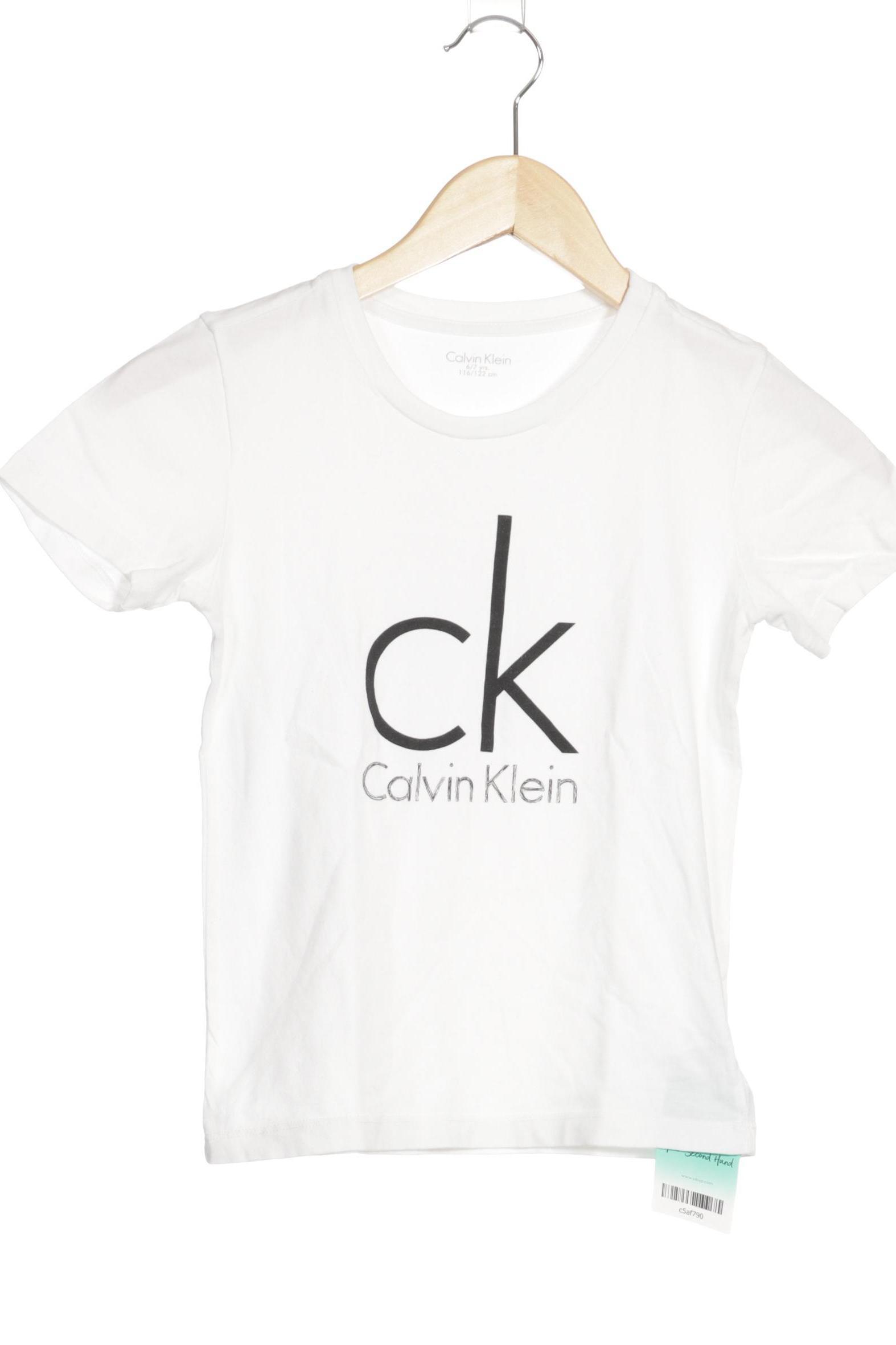

Calvin Klein Mädchen T-Shirt, weiß, Gr. 116