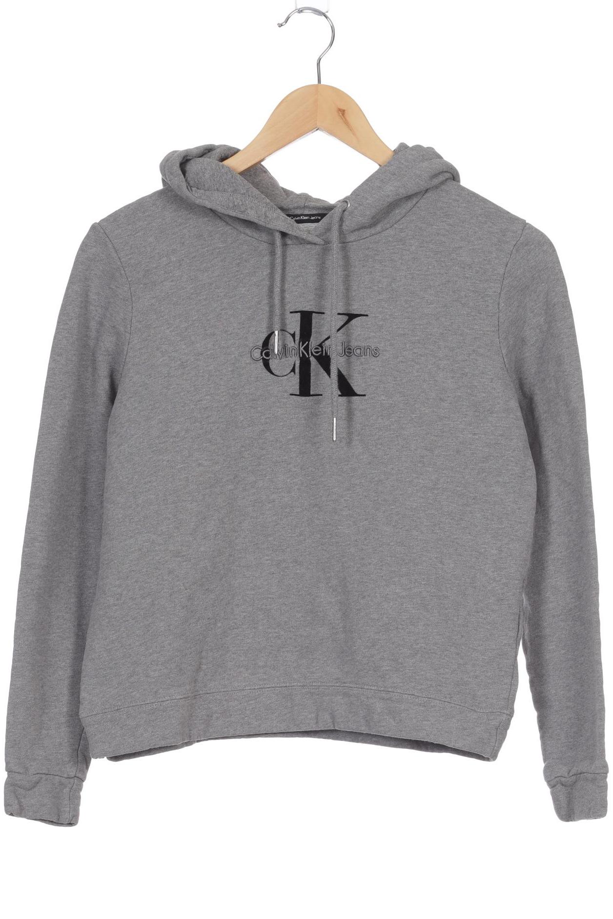 

Calvin Klein Damen Kapuzenpullover, grau, Gr. 36