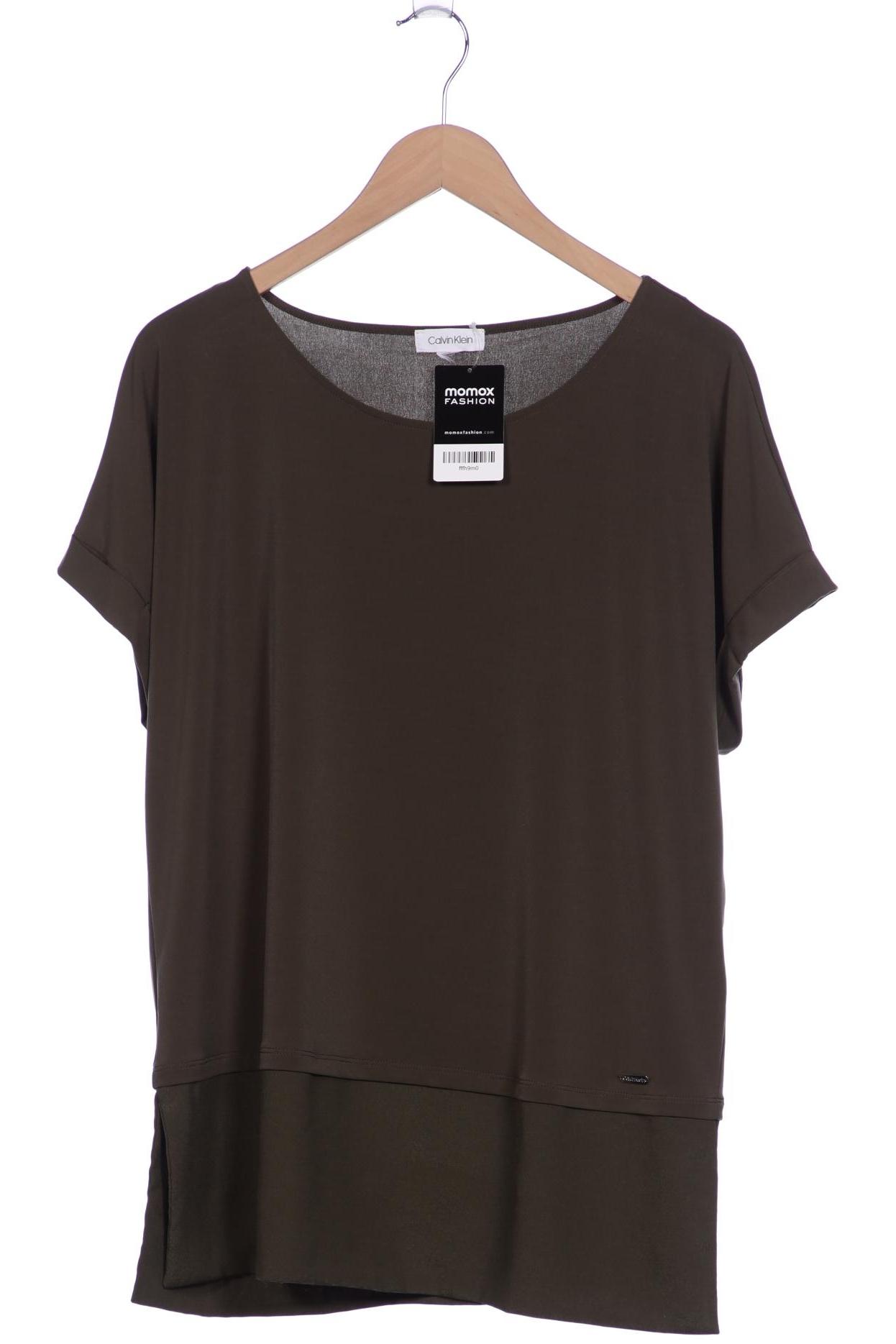 

Calvin Klein Damen T-Shirt, grün, Gr. 44