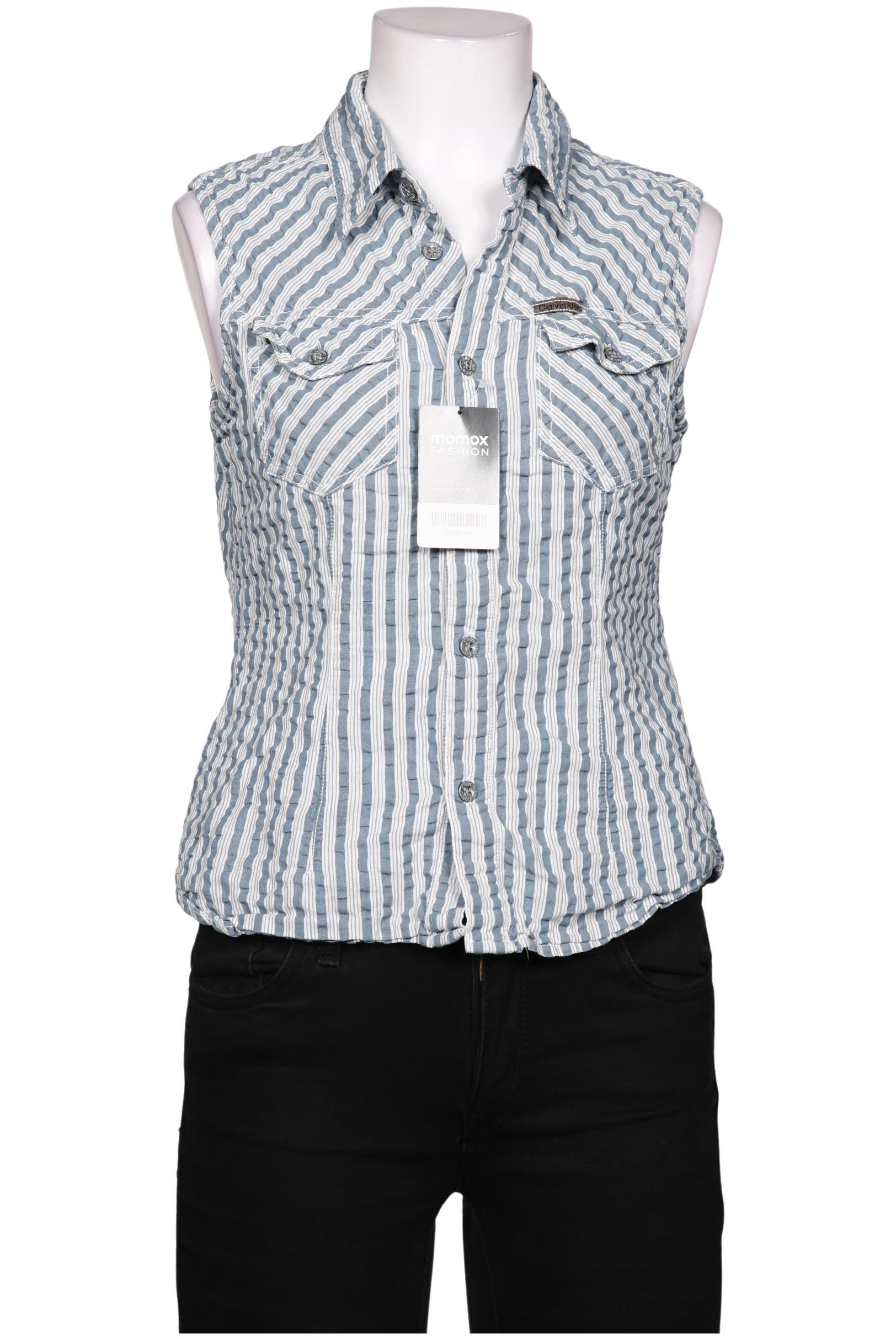

Calvin Klein Damen Bluse, blau, Gr. 42