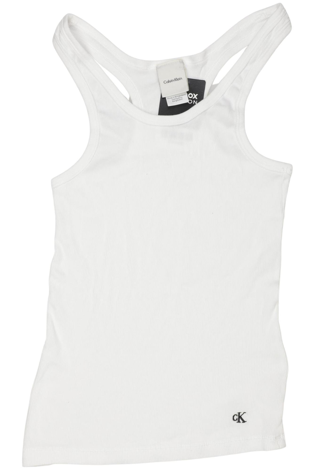 

Calvin Klein Damen Top, weiß, Gr. 36