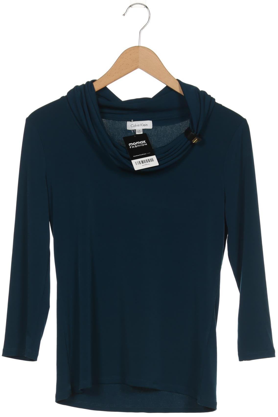 

Calvin Klein Damen Langarmshirt, türkis, Gr. 36