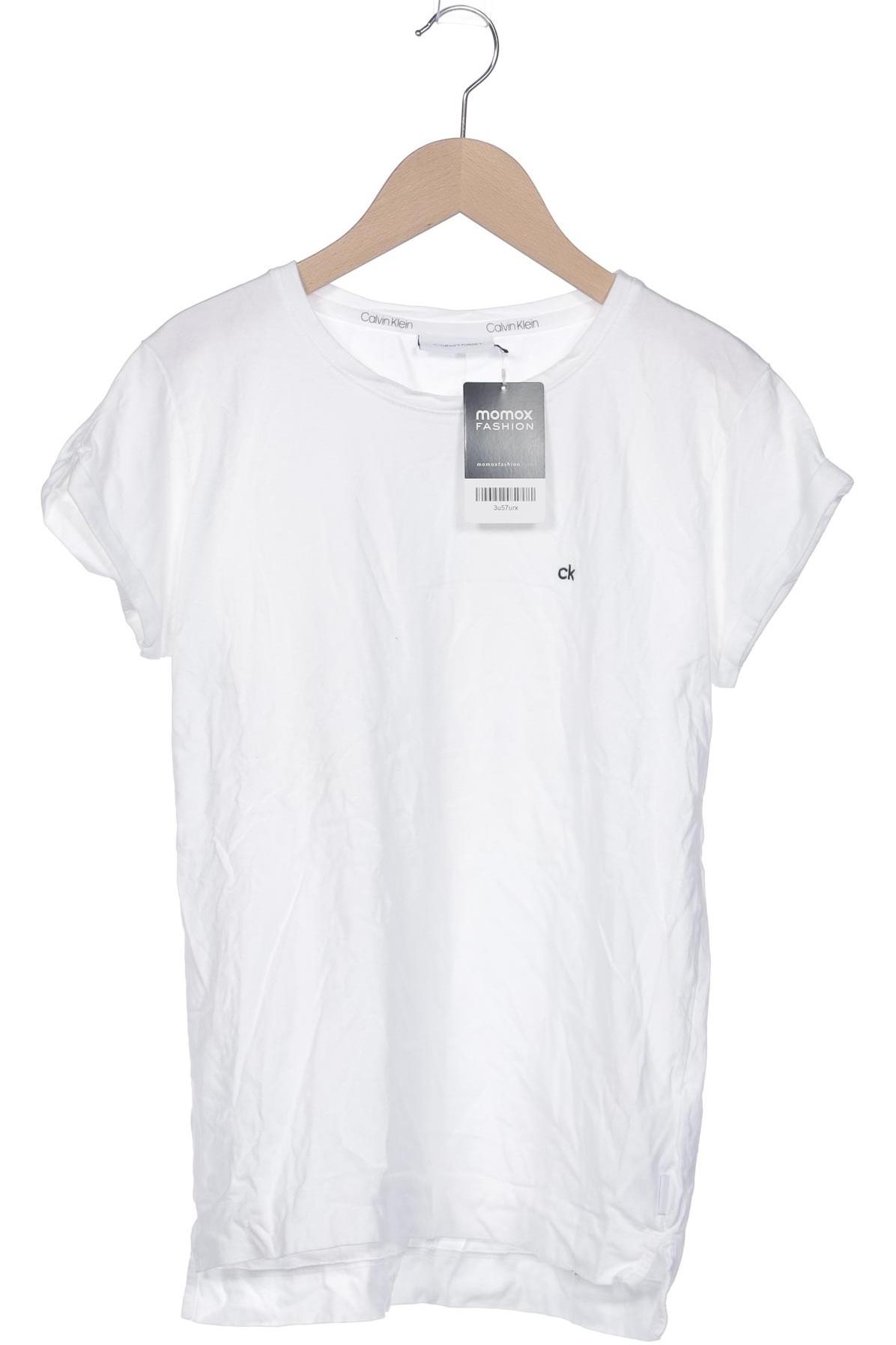 

Calvin Klein Damen T-Shirt, weiß, Gr. 38