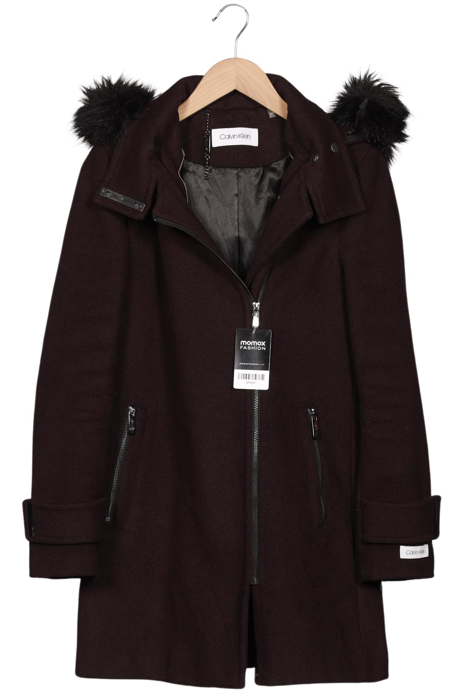 

Calvin Klein Damen Mantel, bordeaux, Gr. 36