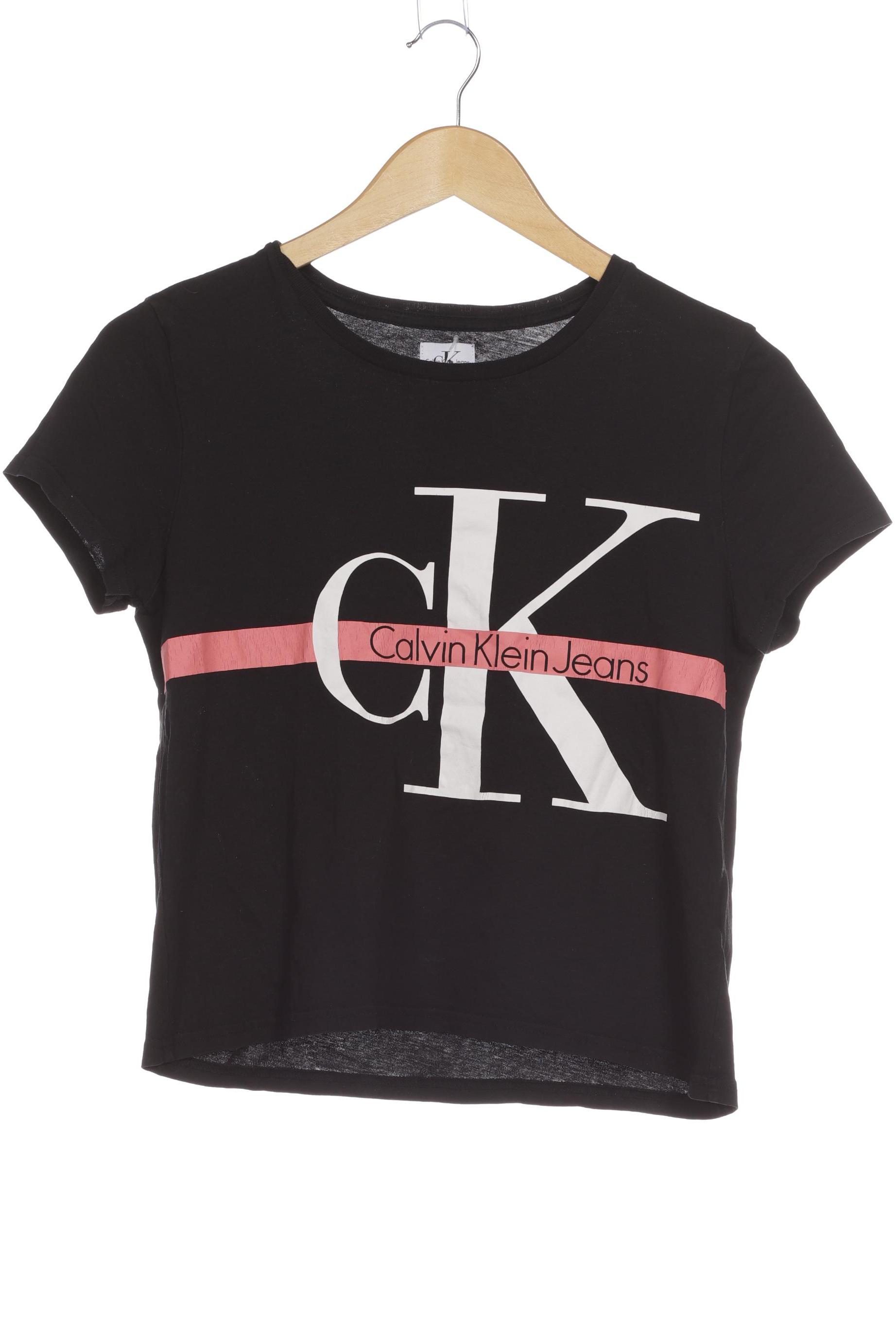 

Calvin Klein Damen T-Shirt, schwarz, Gr. 34