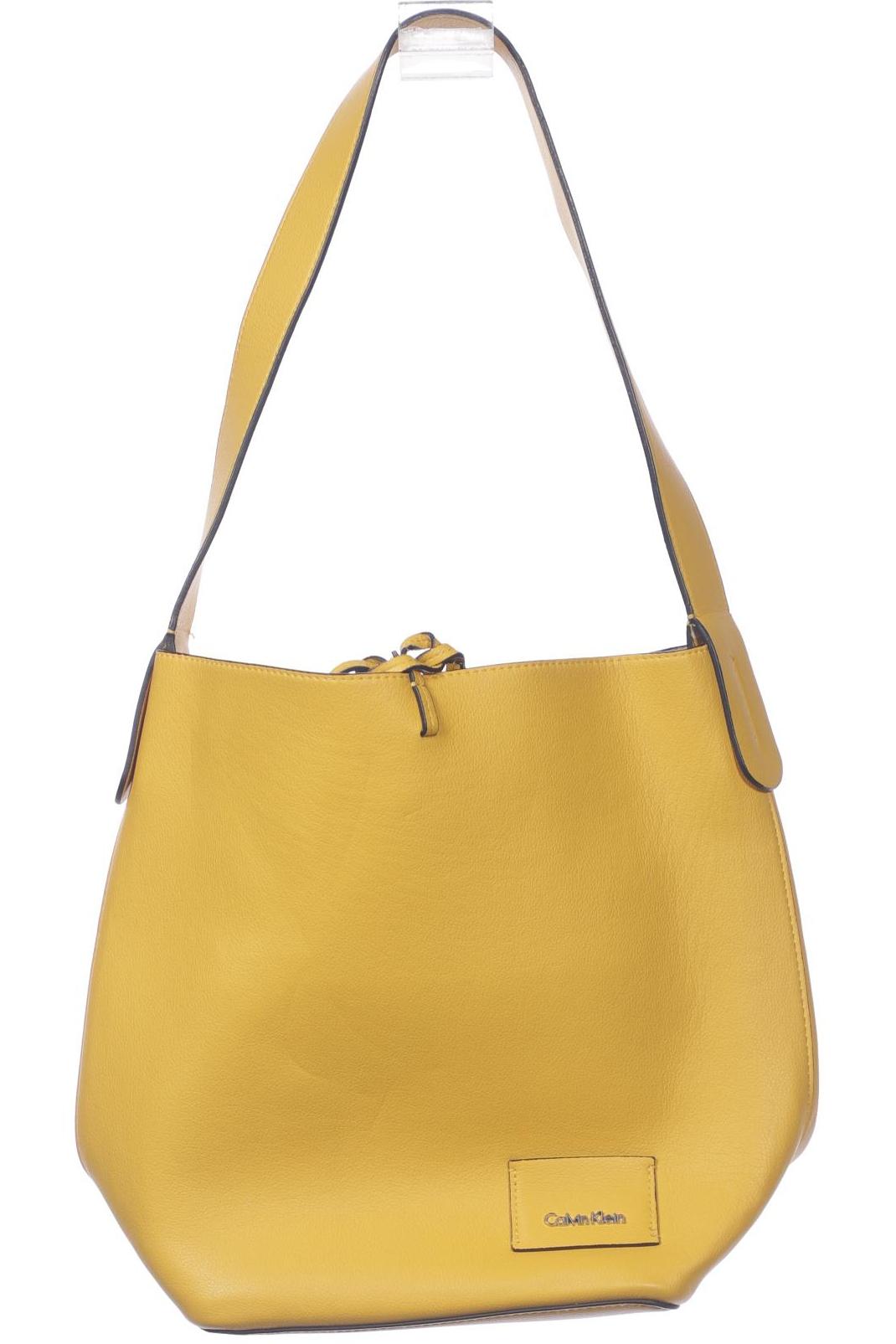 

Calvin Klein Damen Handtasche, gelb, Gr.