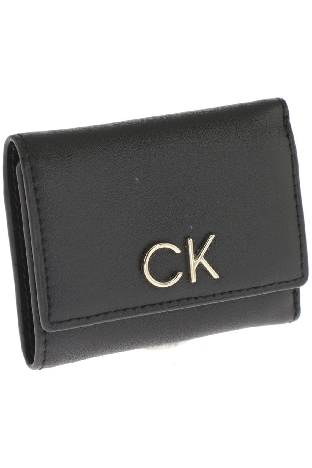 

Calvin Klein Damen Portemonnaie, schwarz, Gr.
