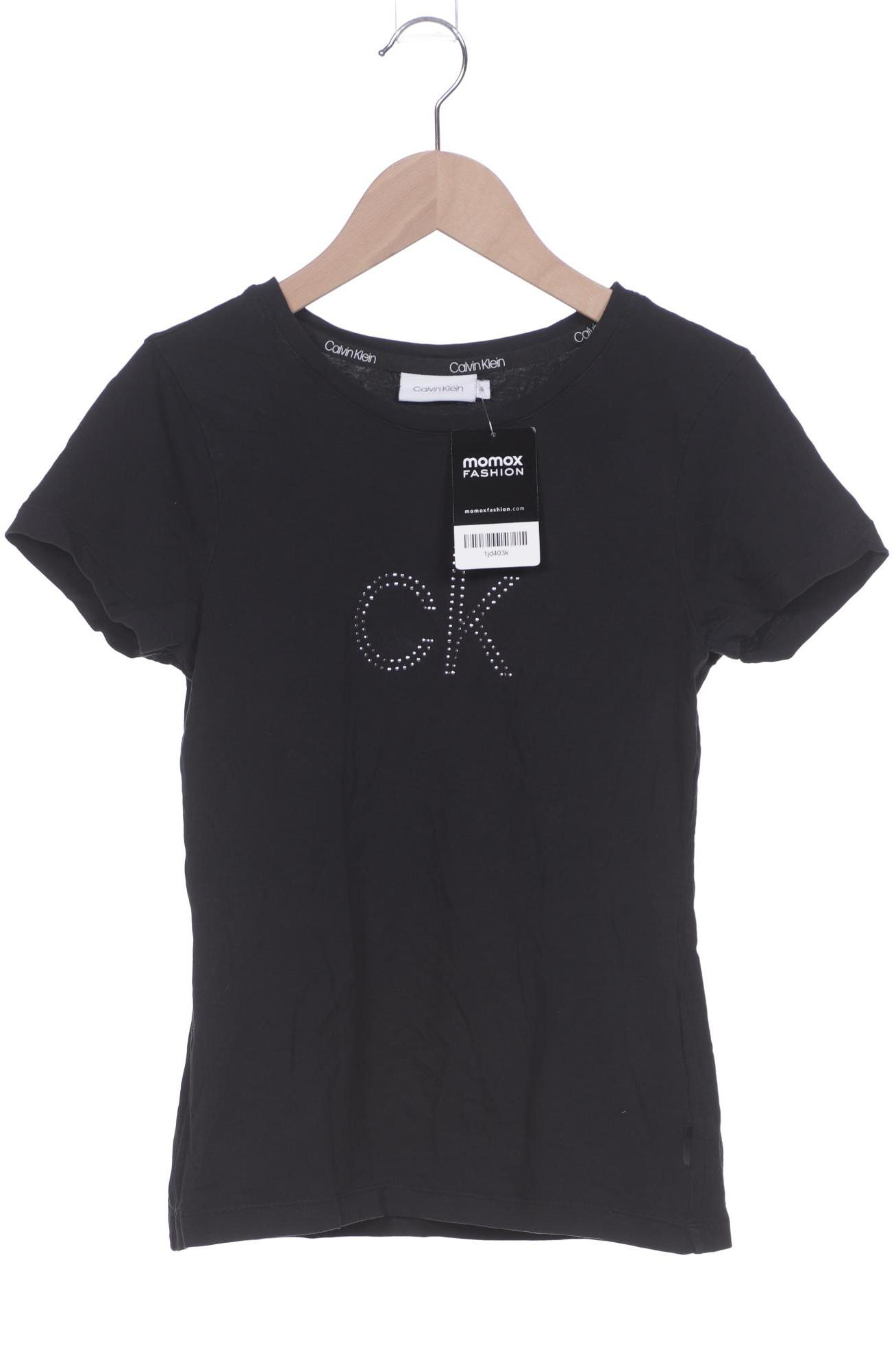 

Calvin Klein Damen T-Shirt, schwarz, Gr. 34