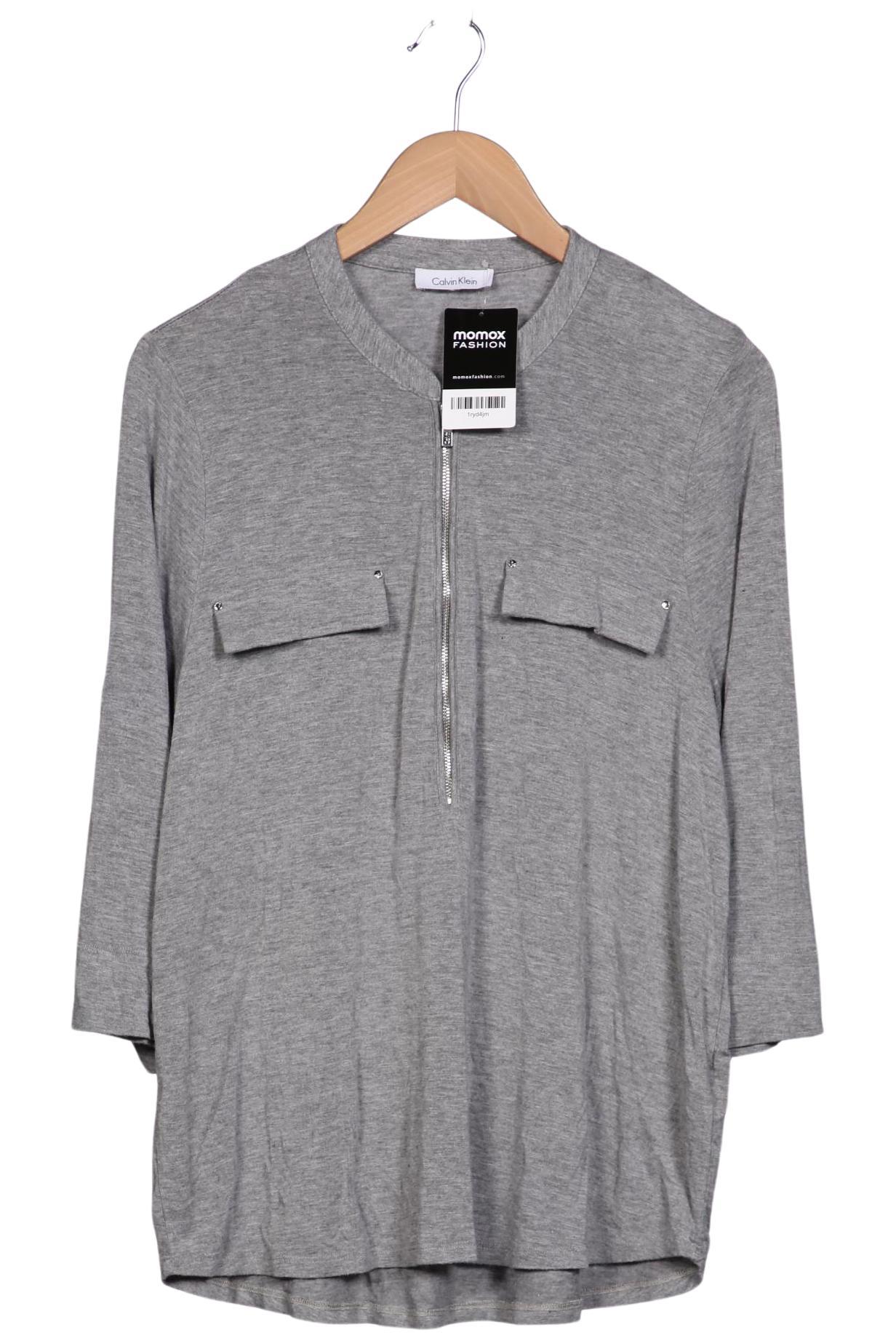 

Calvin Klein Damen Langarmshirt, grau, Gr. 44