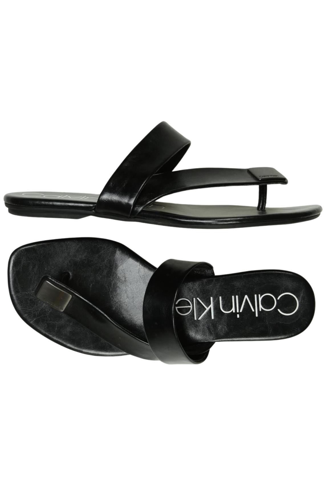 

Calvin Klein Damen Sandale, schwarz, Gr. 40