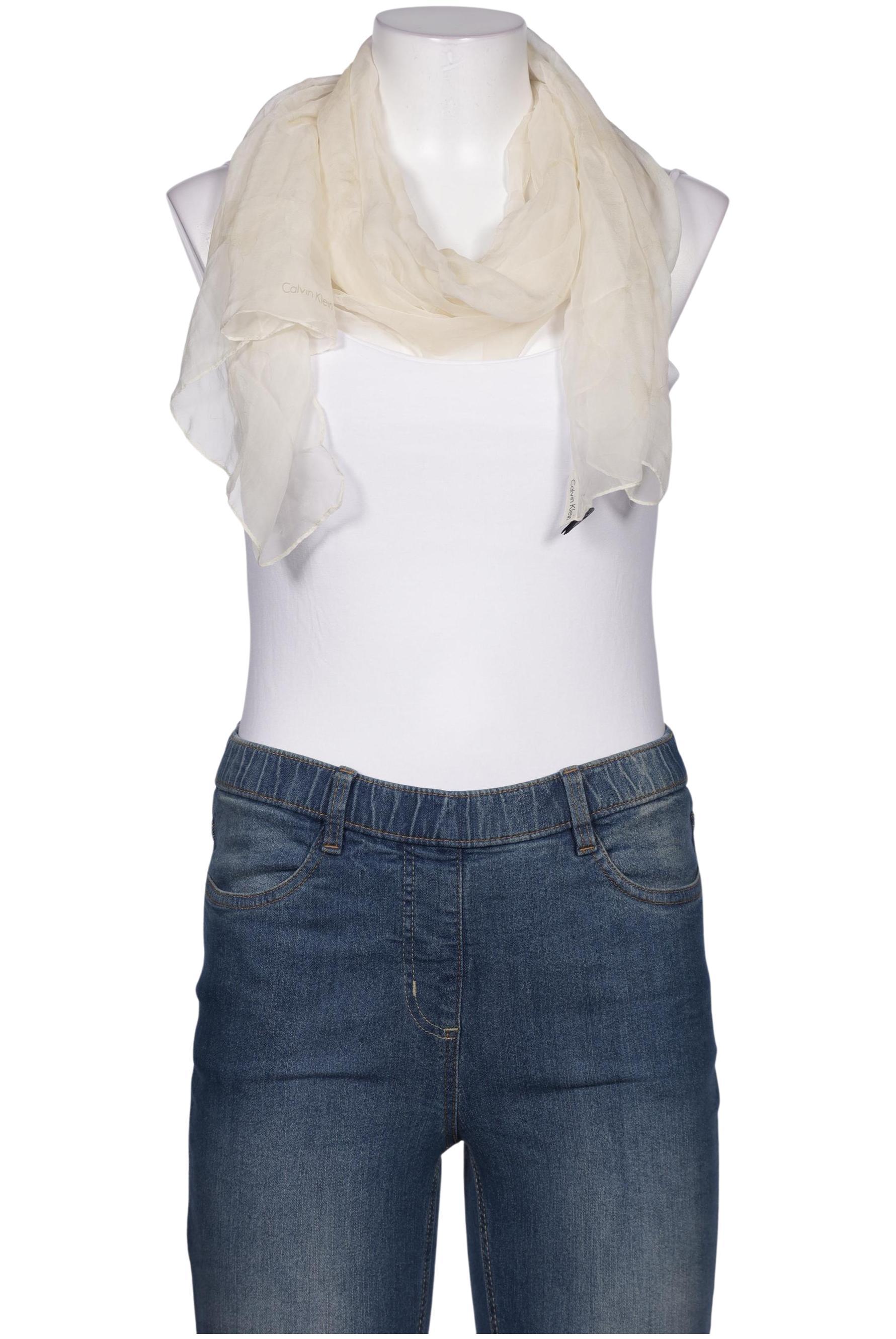 

Calvin Klein Damen Schal, cremeweiß, Gr.