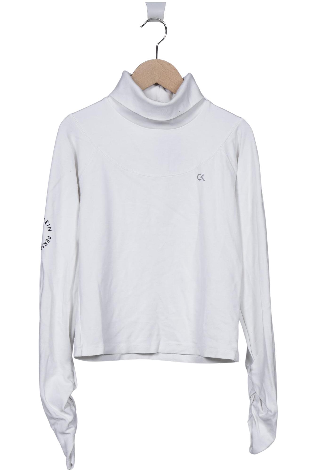 

Calvin Klein Damen Langarmshirt, weiß, Gr. 38