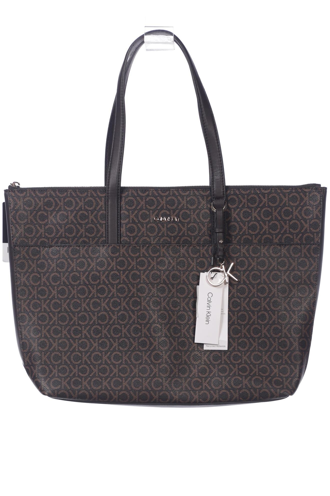 

Calvin Klein Damen Handtasche, braun, Gr.