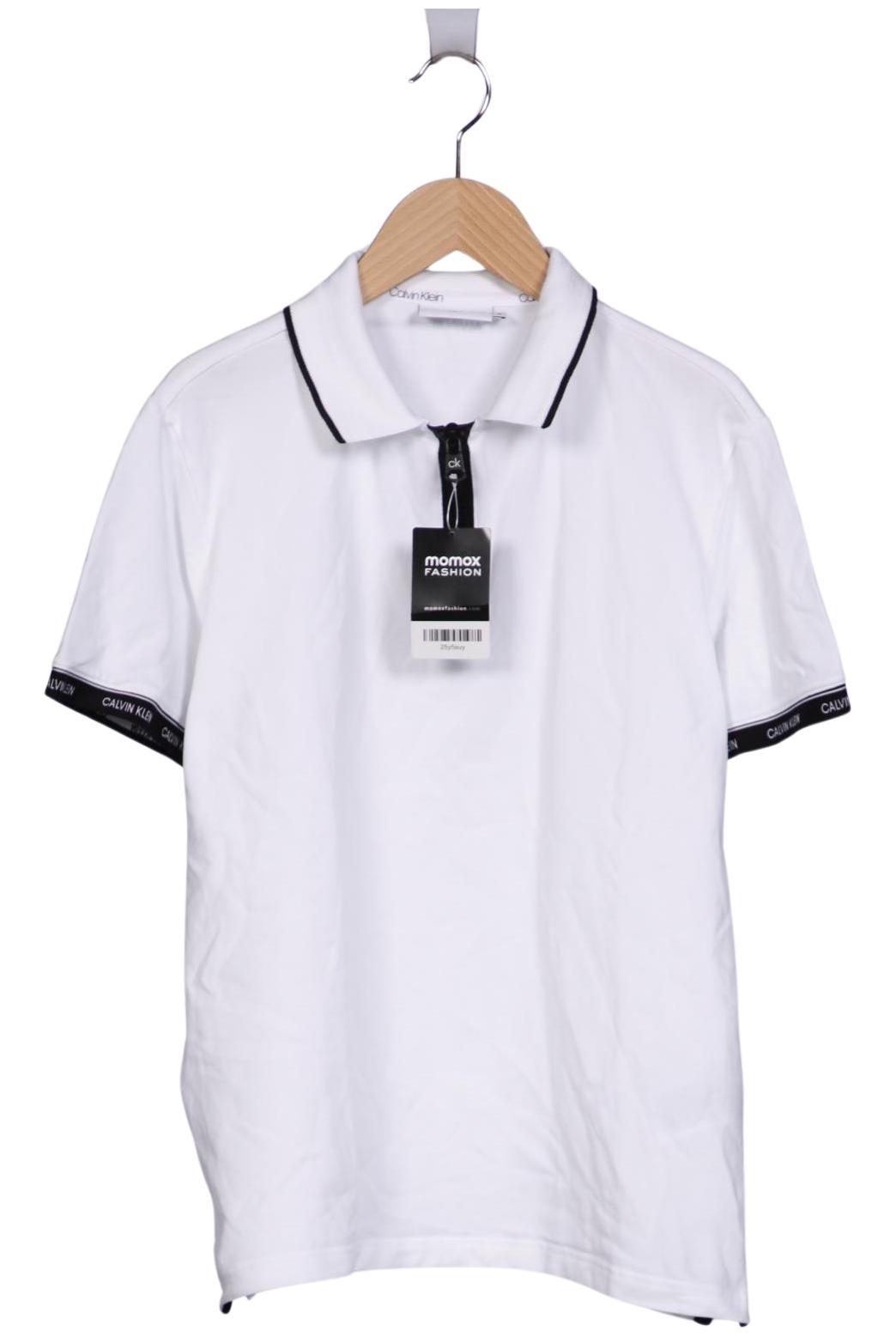 

Calvin Klein Damen Poloshirt, weiß, Gr. 38
