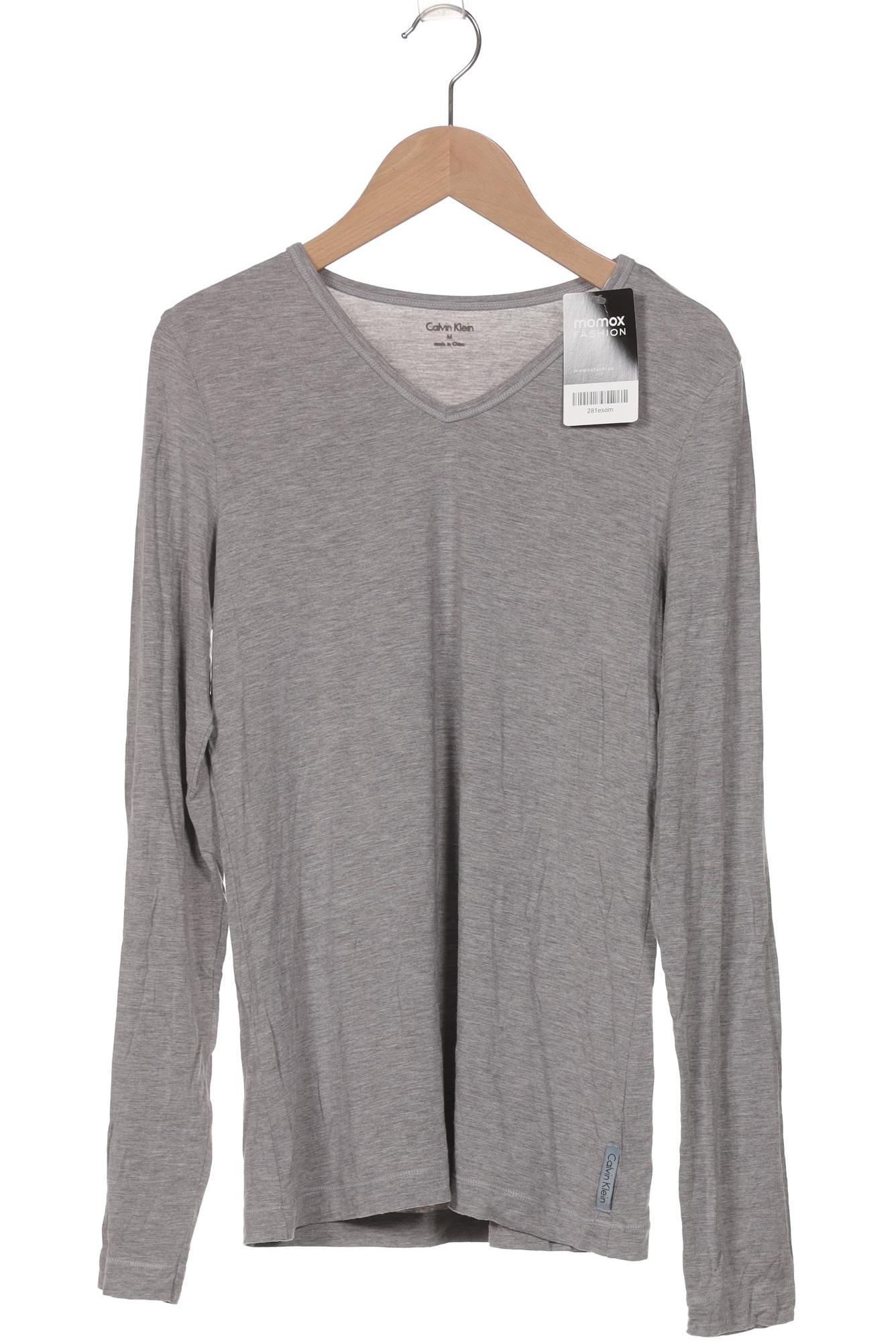 

Calvin Klein Damen Langarmshirt, grau, Gr. 38