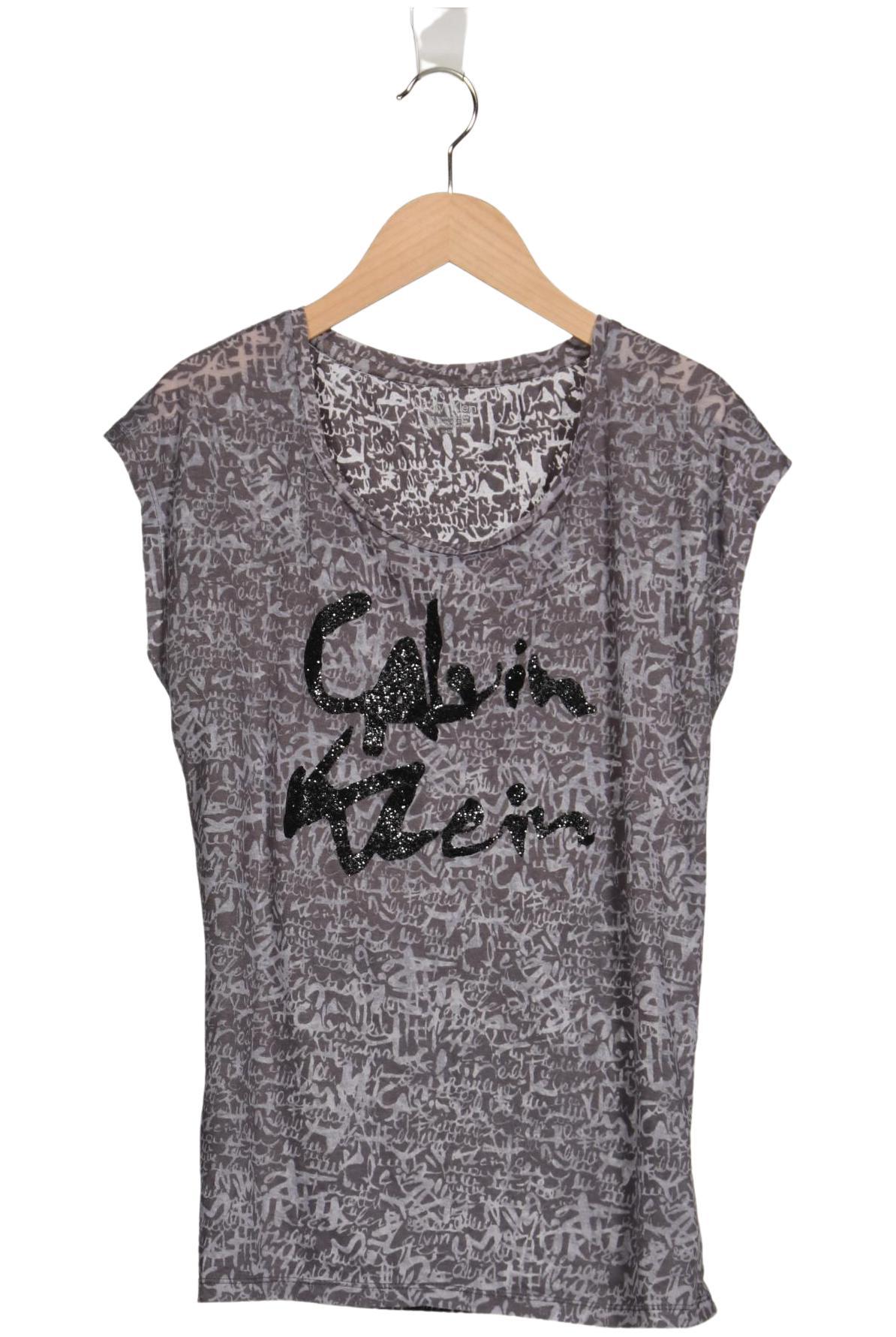 

Calvin Klein Damen T-Shirt, grau, Gr. 36