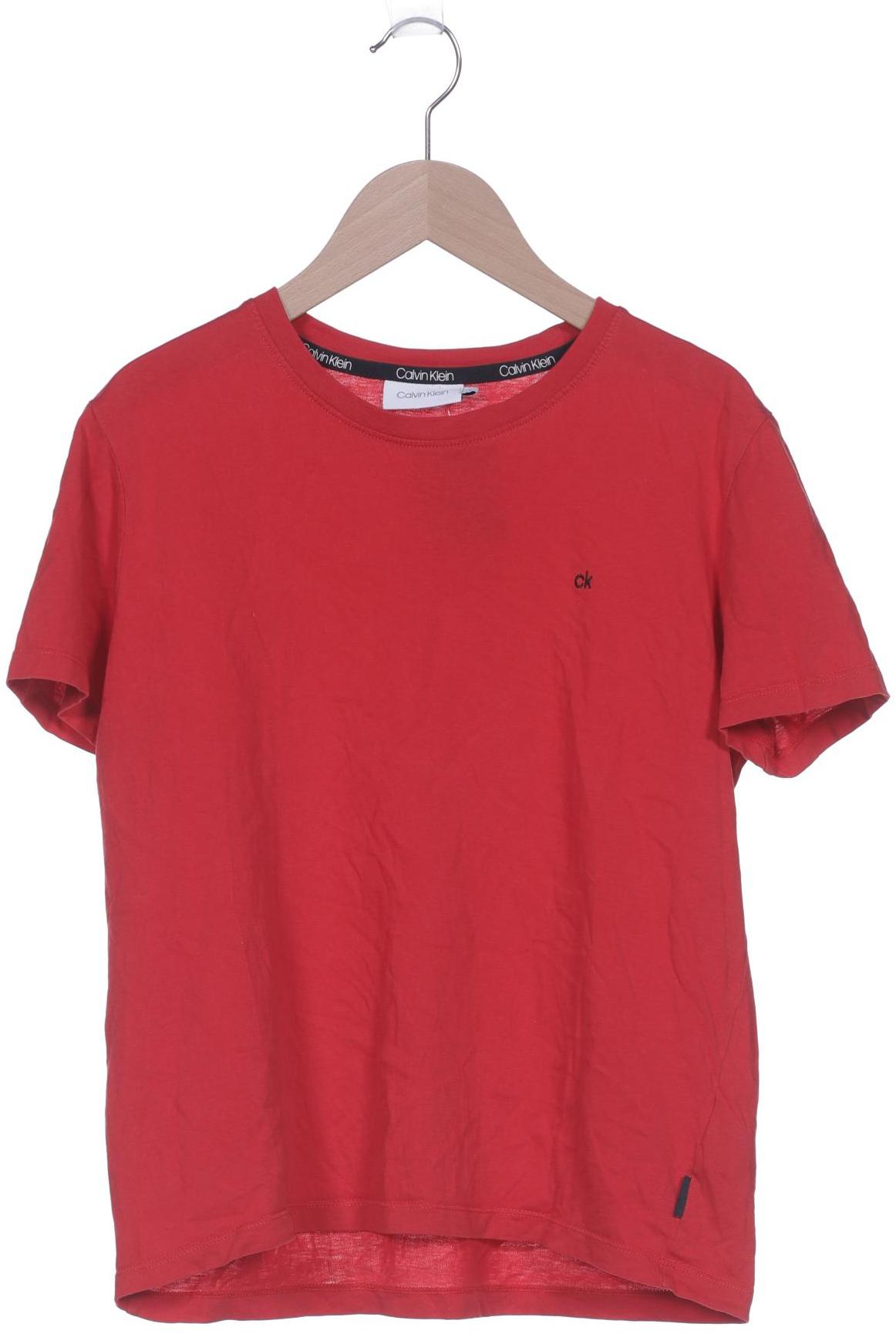 

Calvin Klein Damen T-Shirt, rot, Gr. 36