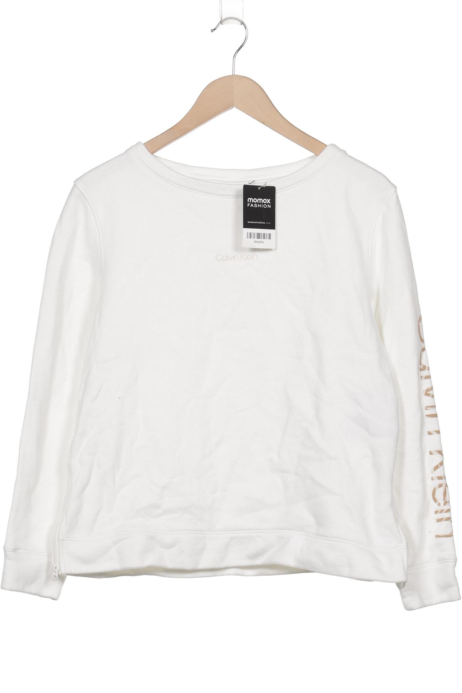 

Calvin Klein Damen Sweatshirt, weiß, Gr. 36