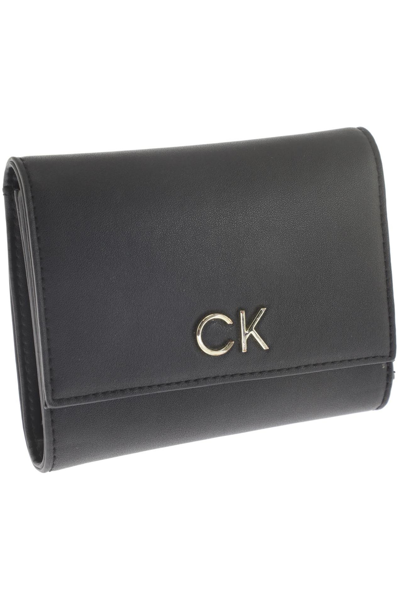 

Calvin Klein Damen Portemonnaie, schwarz, Gr.